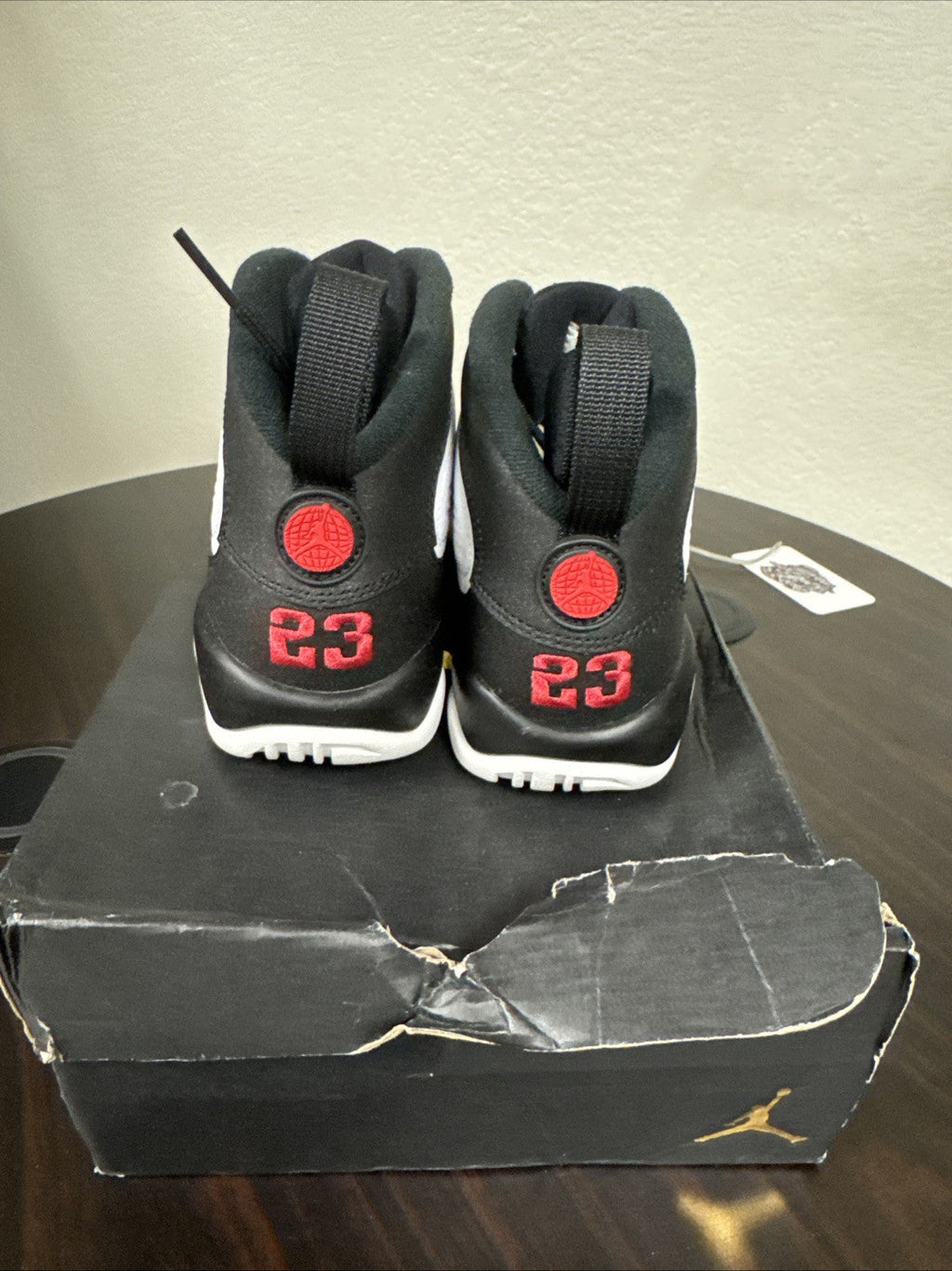 Air Jordan 9 Retro Space Jam Sneakers - Size 5Y - product image from the listing.
