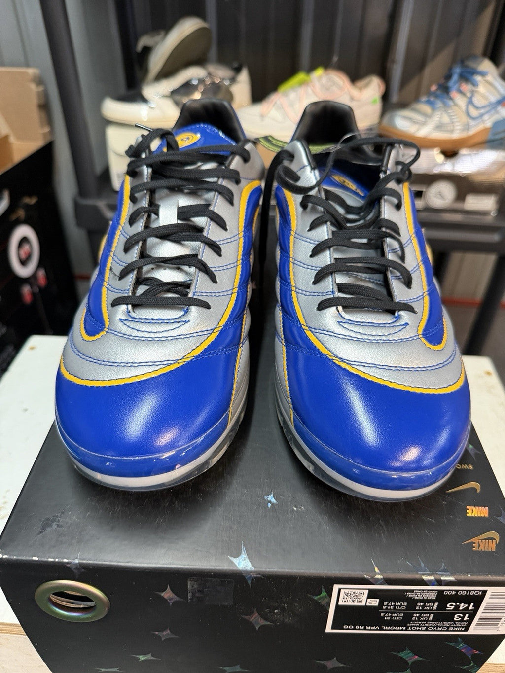 Men's Nike Cryoshot Mercurial Vapor R9 OG Varsity Royal IQ8160 400 - New - product image from the listing.