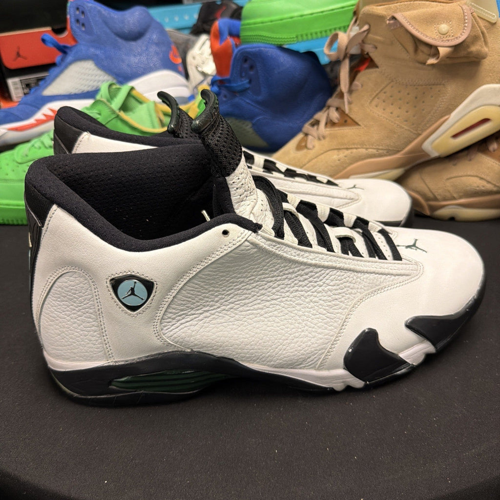 Air Jordan 14 Retro 2016 Oxidized Green - Size 13 - product image from the listing.