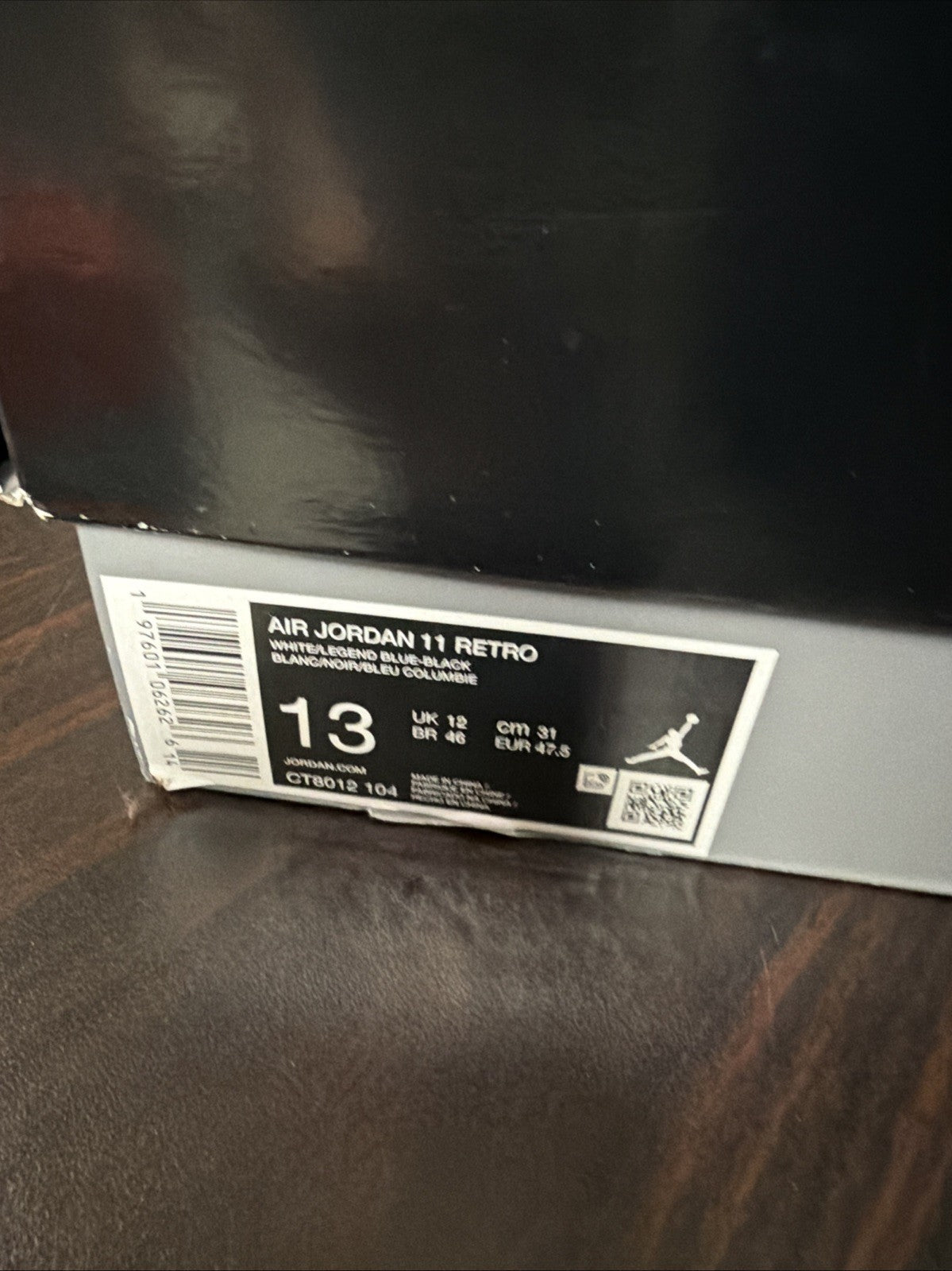 Men's Air Jordan 11 Retro "Legend Blue" CT8012-104 Size 13 .2024 - product image from the listing.