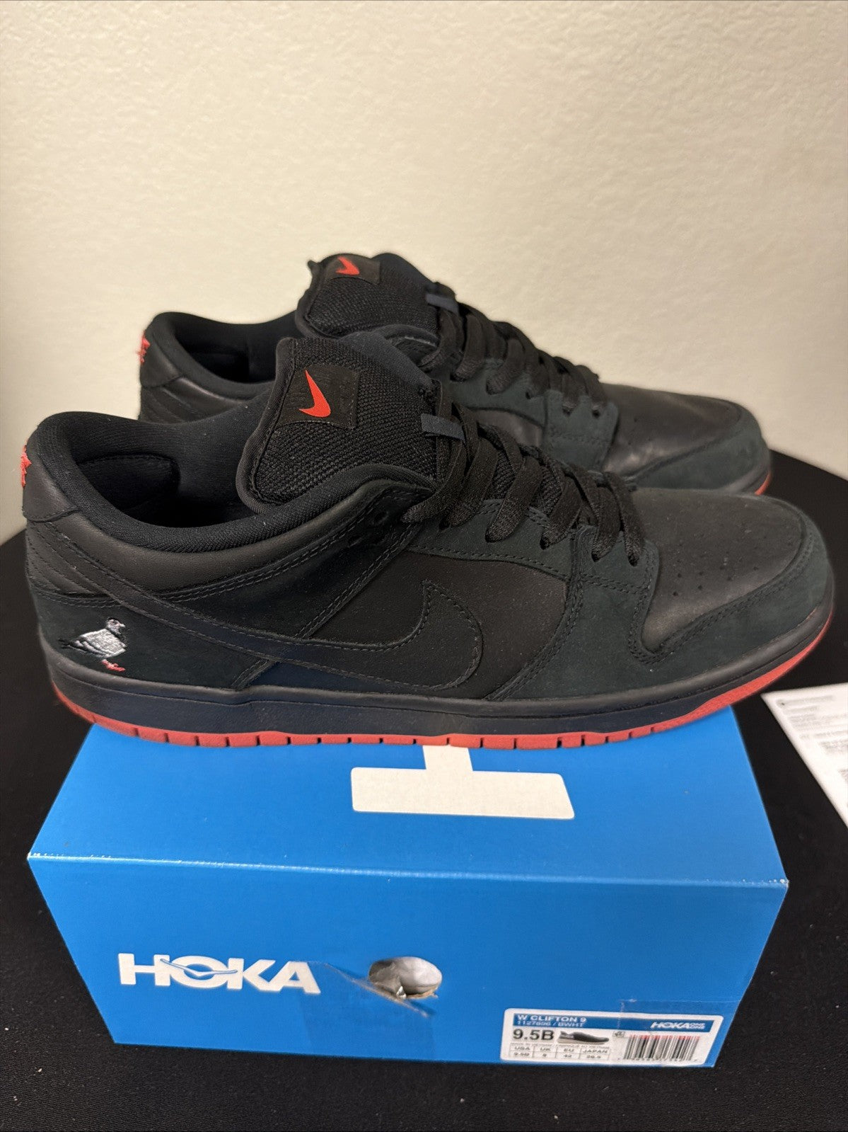 Jeff Staple Dunk Pro SB Low Black Pigeon Size 11 Authentic OG Rare by Nike - product image from the listing.
