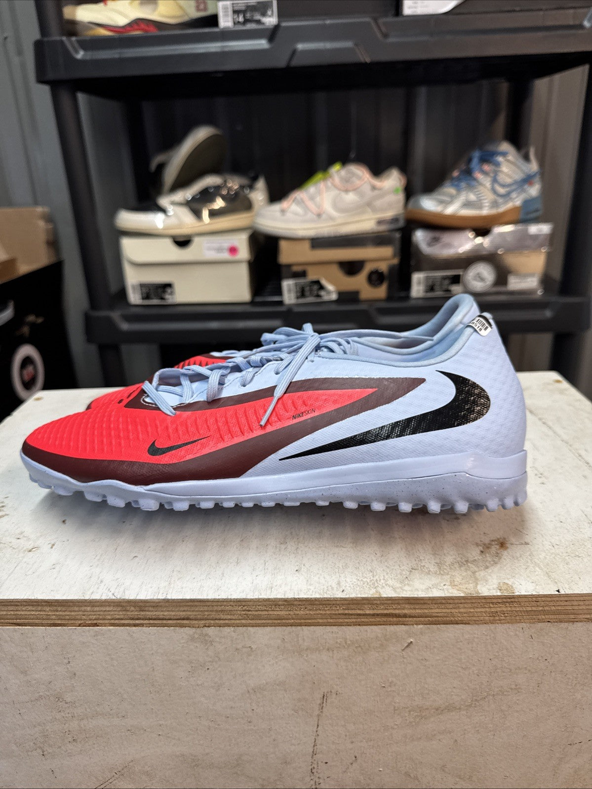 Nike Phantom 6 Low Acad TF Royal Tint Bright Crimson | No Box - Size 11.5 - product image from the listing.