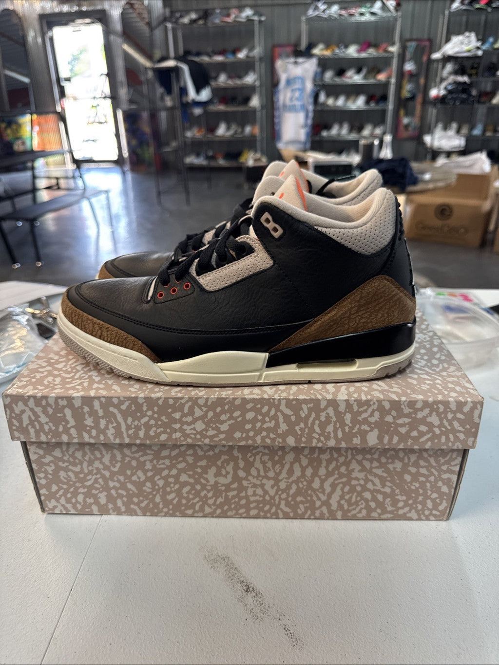 Jordan 3 Retro Mid Desert Elephant | Barely Wore - Size 10.5 - product image from the listing.