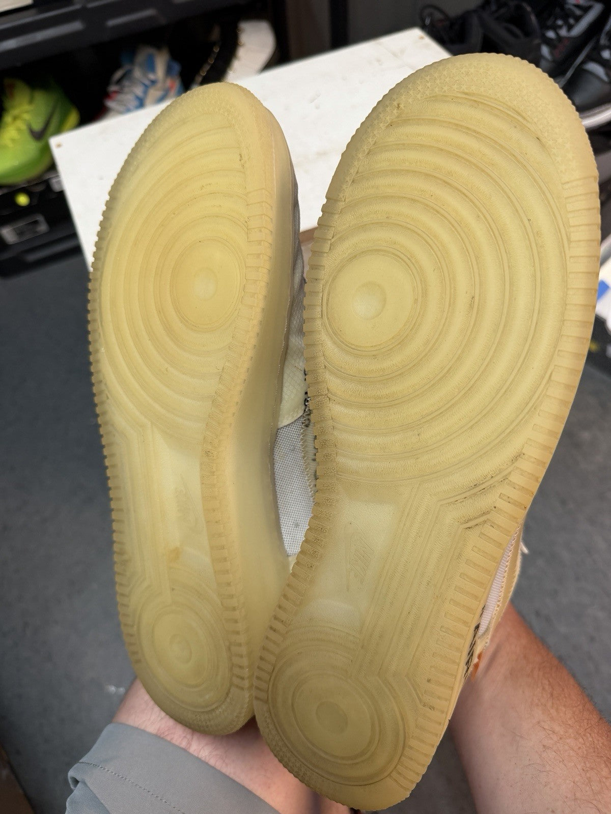 Nike Off-White x Air Force 1 Low the Ten Size 12 - product image from the listing.