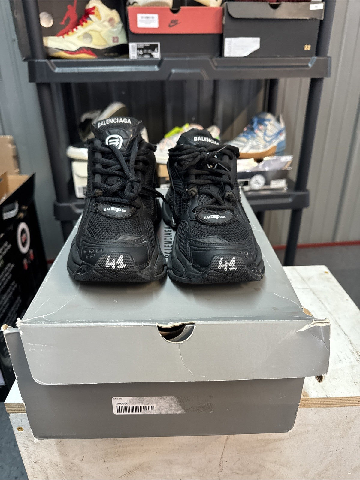 Balenciaga Runner Matte Black 2.0 - Size 12 - product image from the listing.