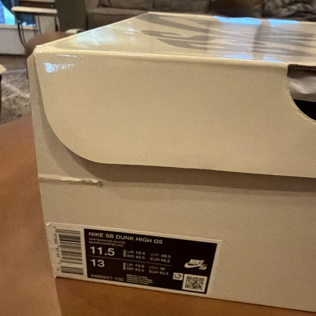 SB DUNK HIGH ANTIHERO SKATEBOARDS SIZE 11.5 PREOWNED by NIKE - product image from the listing.