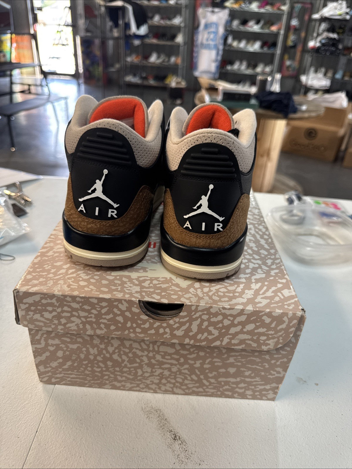 Jordan 3 Retro Mid Desert Elephant | Barely Wore - Size 10.5 - product image from the listing.
