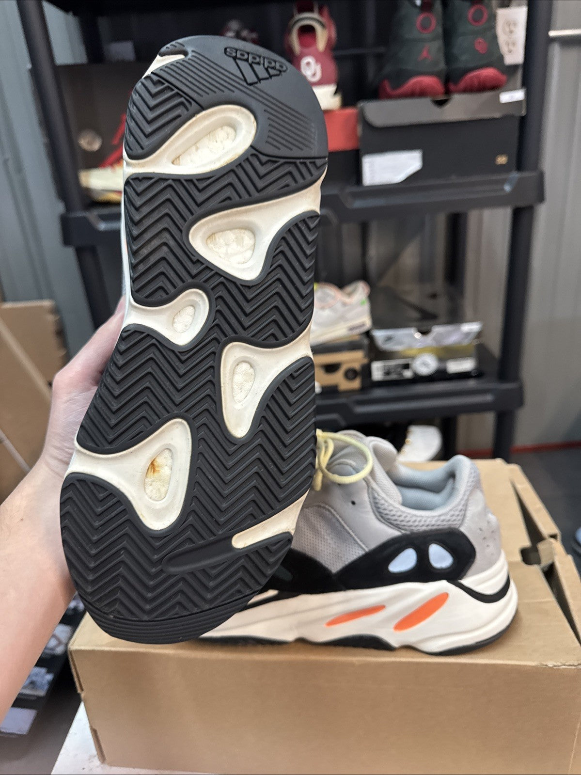 Yeezy Boost 700 Low Wave Runner - Size 14 by Adidas - product image from the listing.