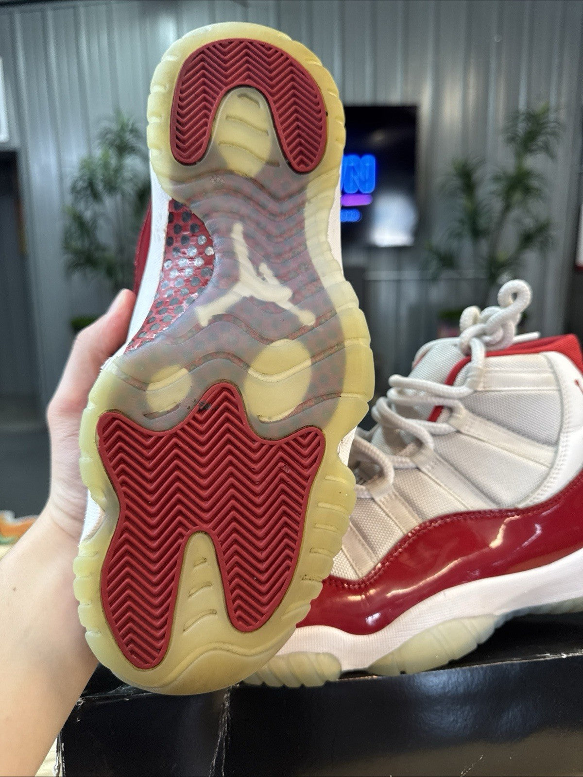 Nike Air Jordan 11 Retro Cherry - Size 10 - product image from the listing.
