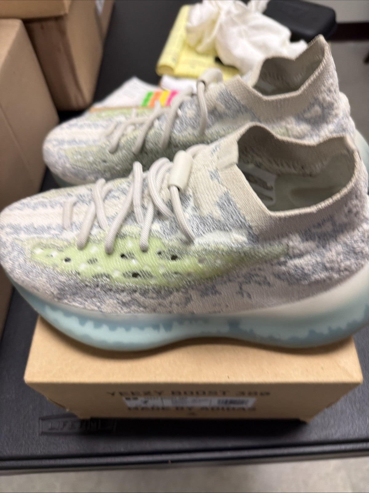 Adidas Yeezy Boost 380 Alien Blue. Brand New with Box. GW0304 - Size 7 - product image from the listing.