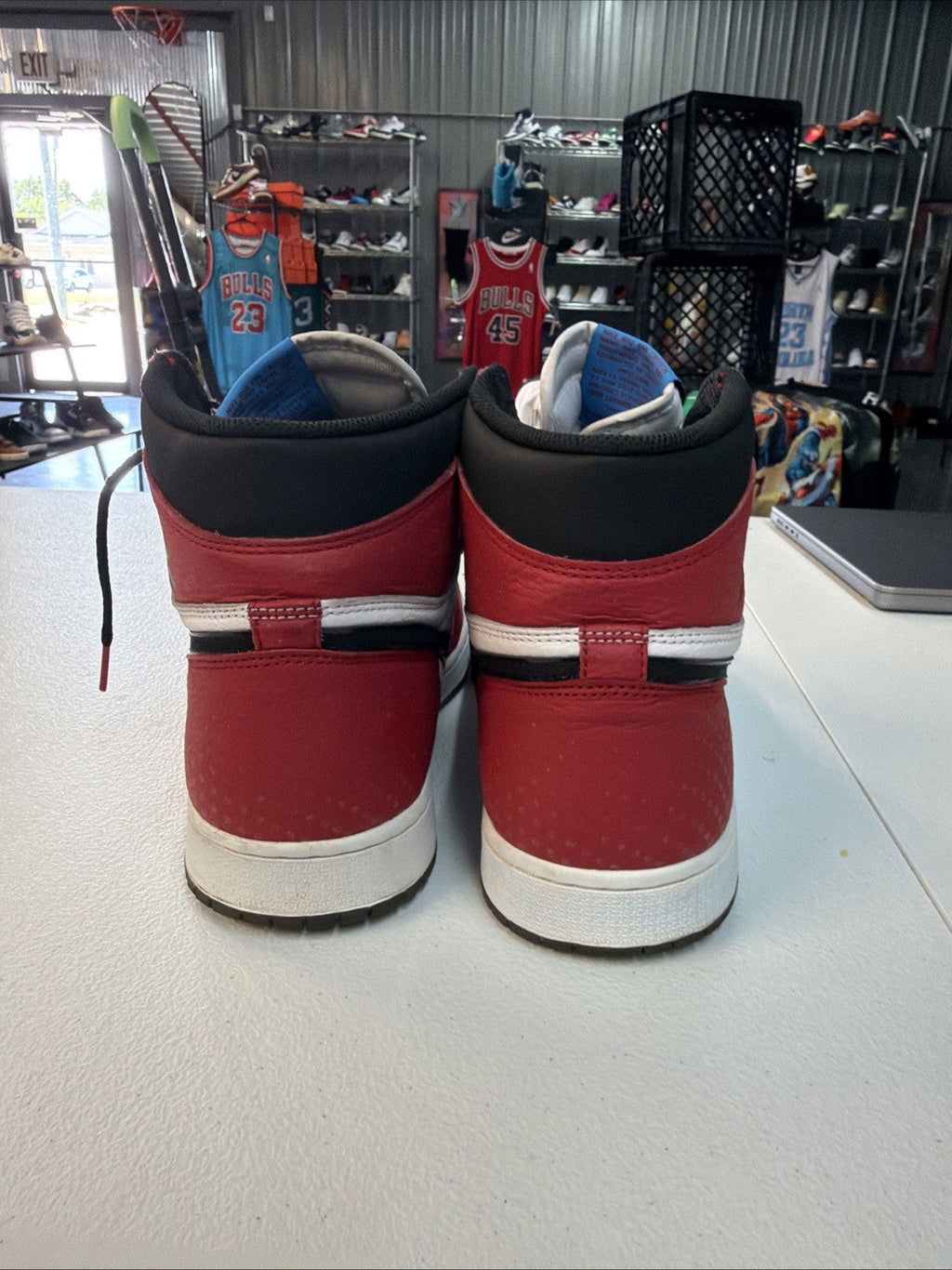 Origin Story Gym Red Size 11.5 Og All - Jordan 1 - product image from the listing.