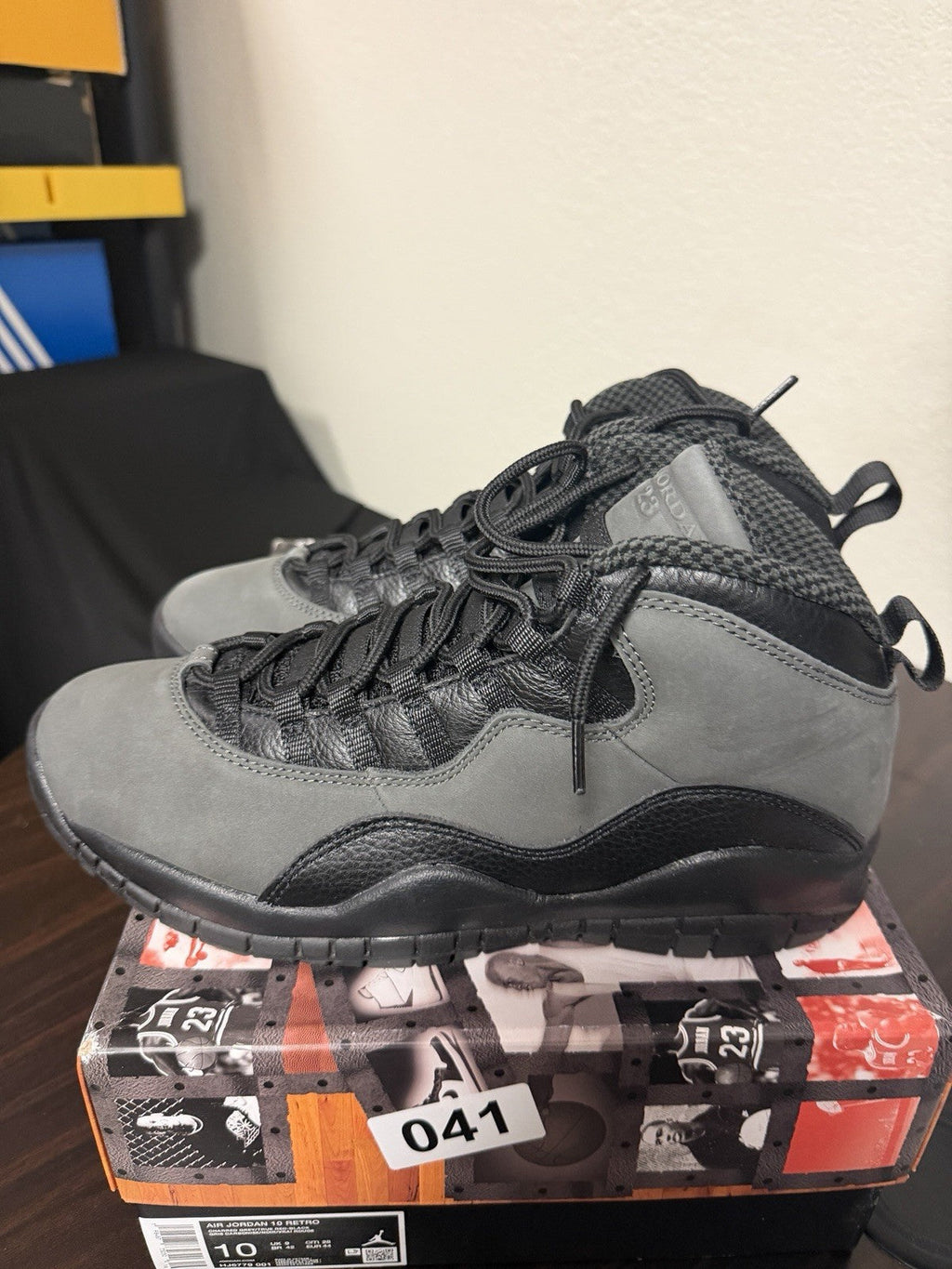 Shadows - Air Jordan 10 2025 - product image from the listing.