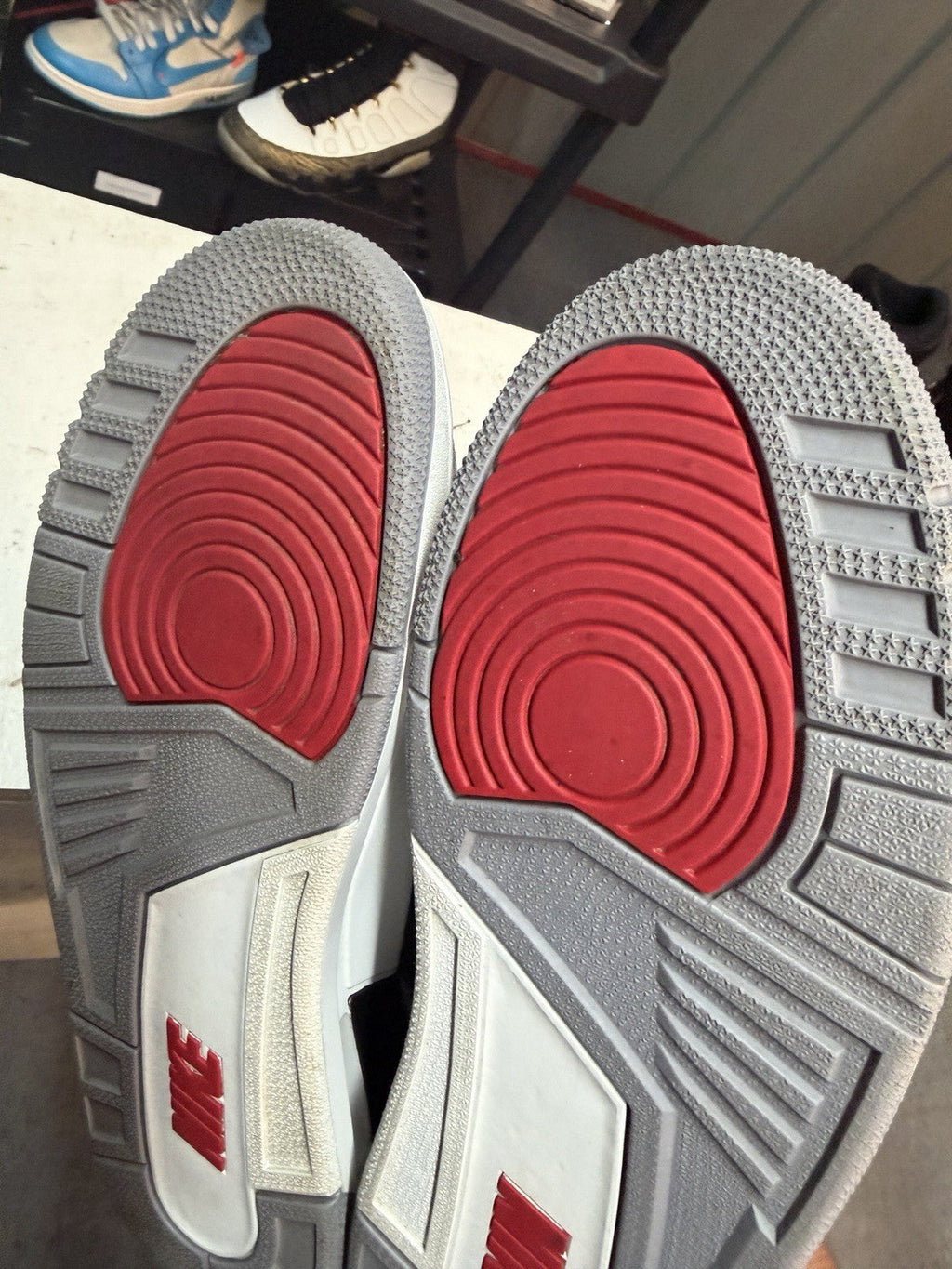 Jordan 3 Retro OG Mid Black Cement - Size 11 - product image from the listing.