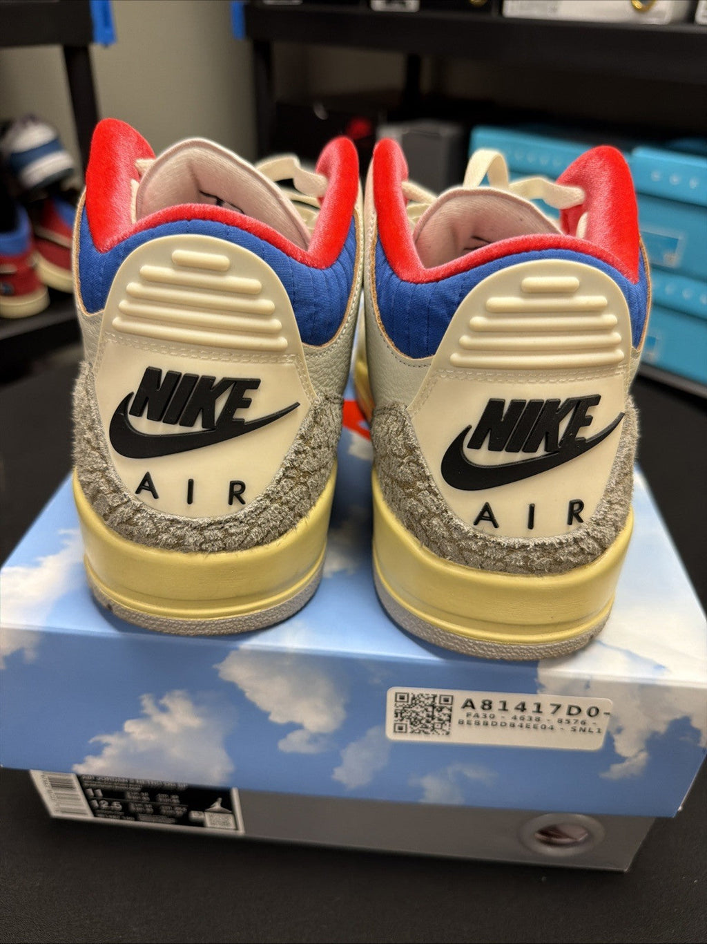 Men's Air Jordan 3 Seoul 2.0 Size 11 New 2025 (UK10/EUR45) IB1482-100 South Korea - product image from the listing.