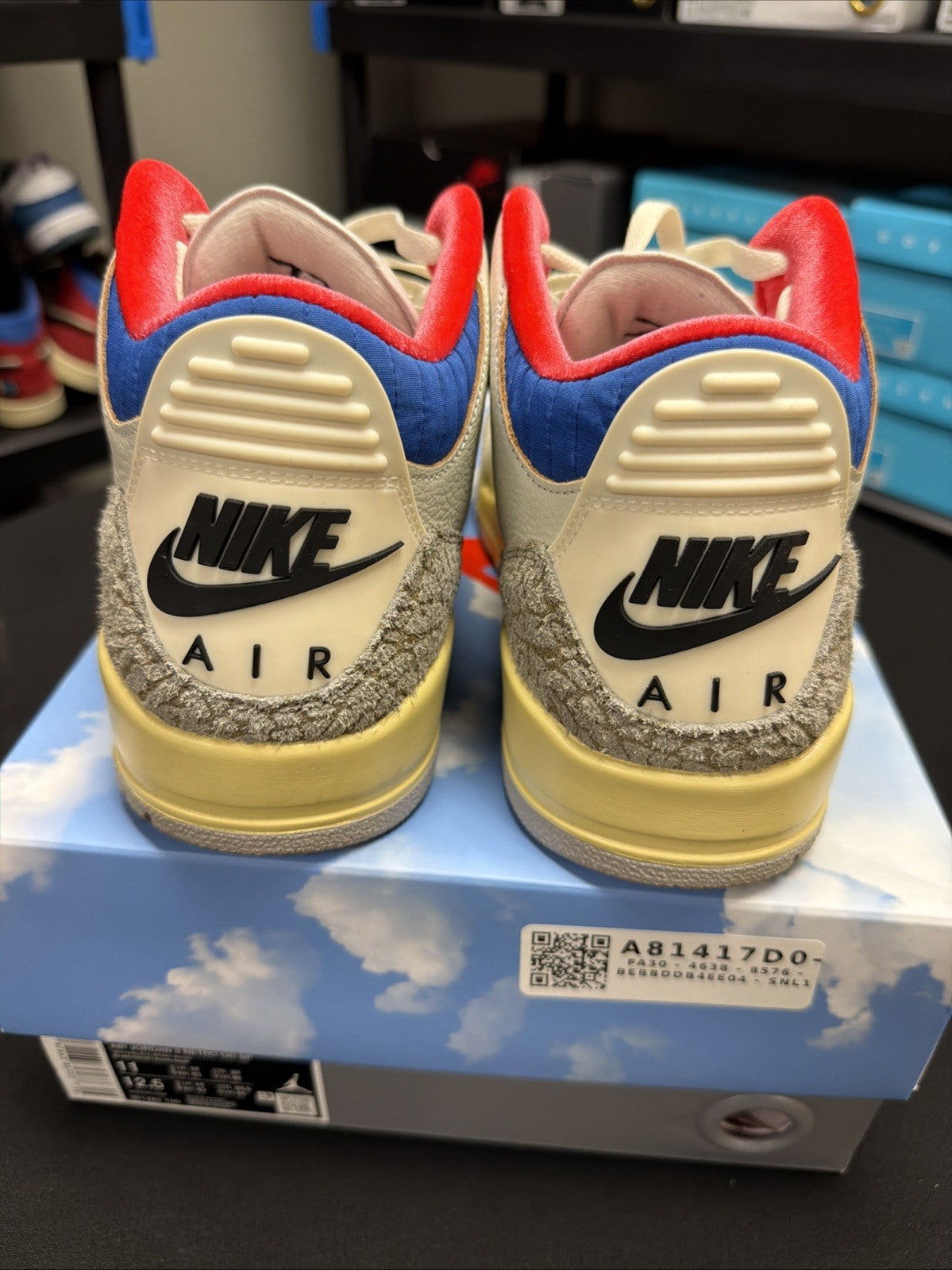 Men's Air Jordan 3 Seoul 2.0 Size 11 New 2025 (UK10/EUR45) IB1482-100 South Korea - product image from the listing.