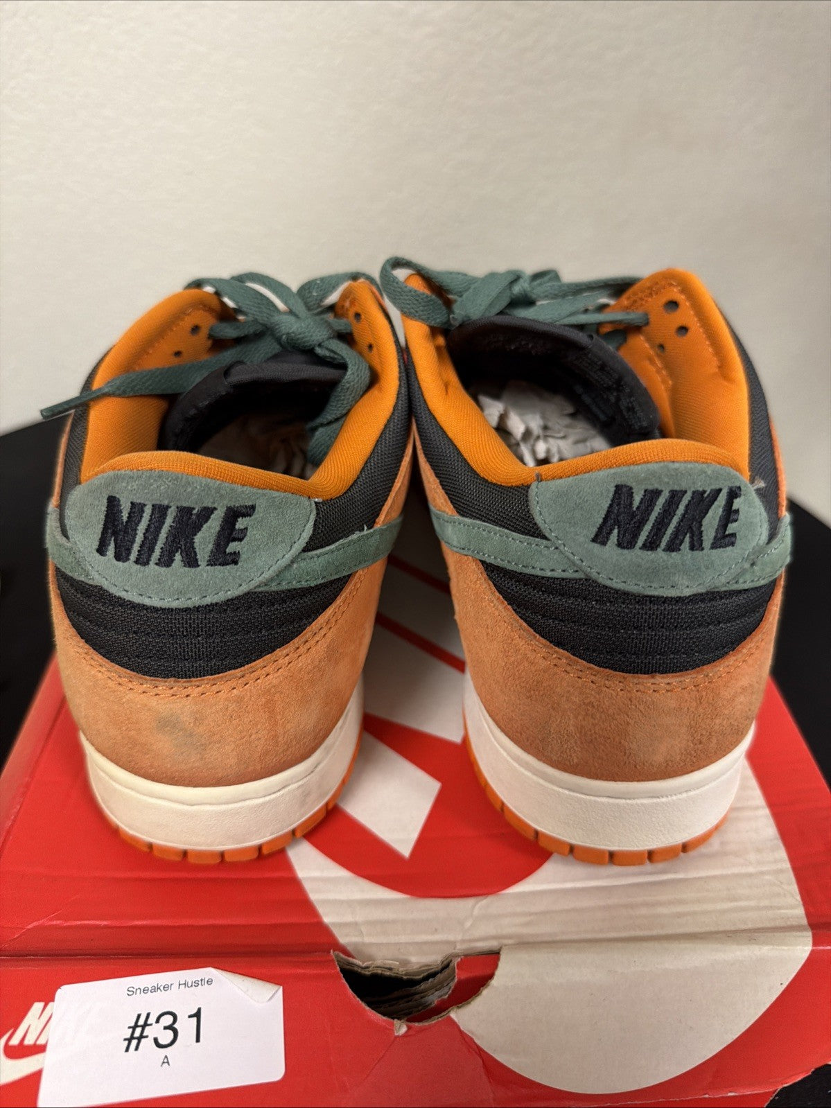 Nike Dunk Low SP Ugly Duckling Pack Ceramic DA1469-001 Preowned - Size 13 - product image from the listing.