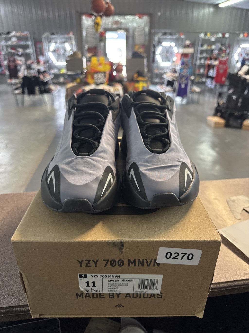 Men's Yeezy 700 MNVN Geode Sneakers Size 11 | Wore Once - product image from the listing.