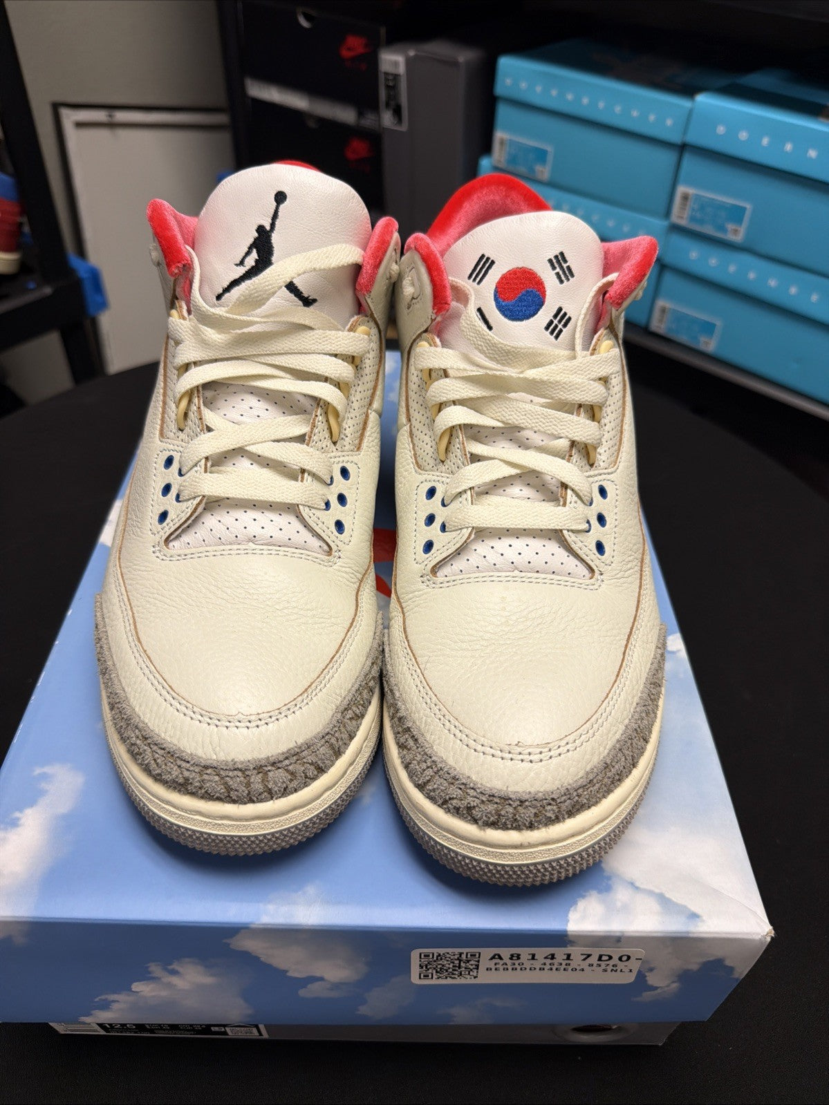 Men's Air Jordan 3 Seoul 2.0 Size 11 New 2025 (UK10/EUR45) IB1482-100 South Korea - product image from the listing.