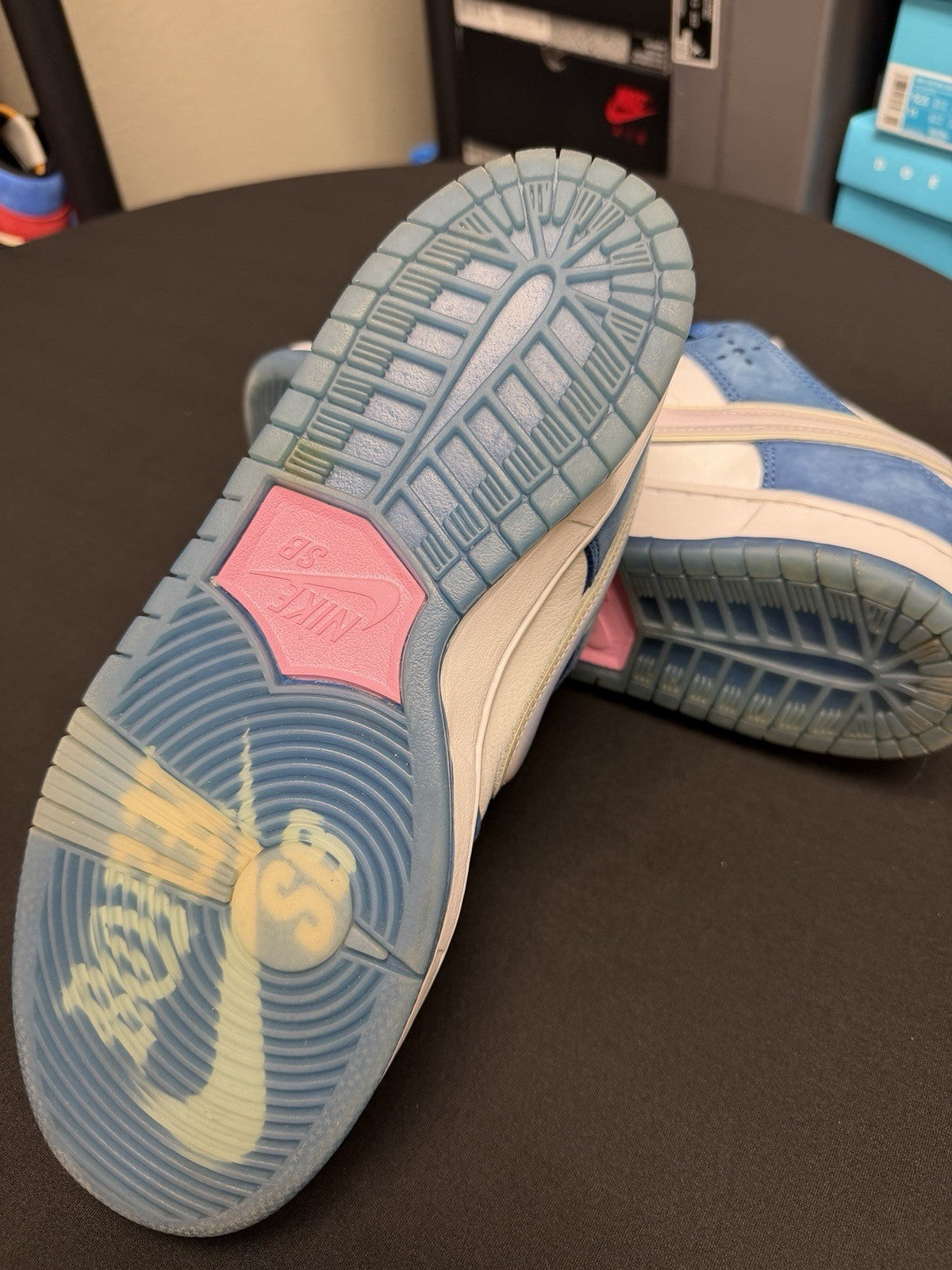 Nike SB Dunk Low Born X Raised One Block At A Time - Size 8 - product image from the listing.