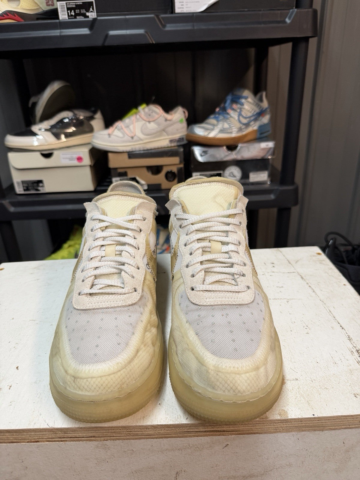 Nike Off-White x Air Force 1 Low the Ten Size 12 - product image from the listing.