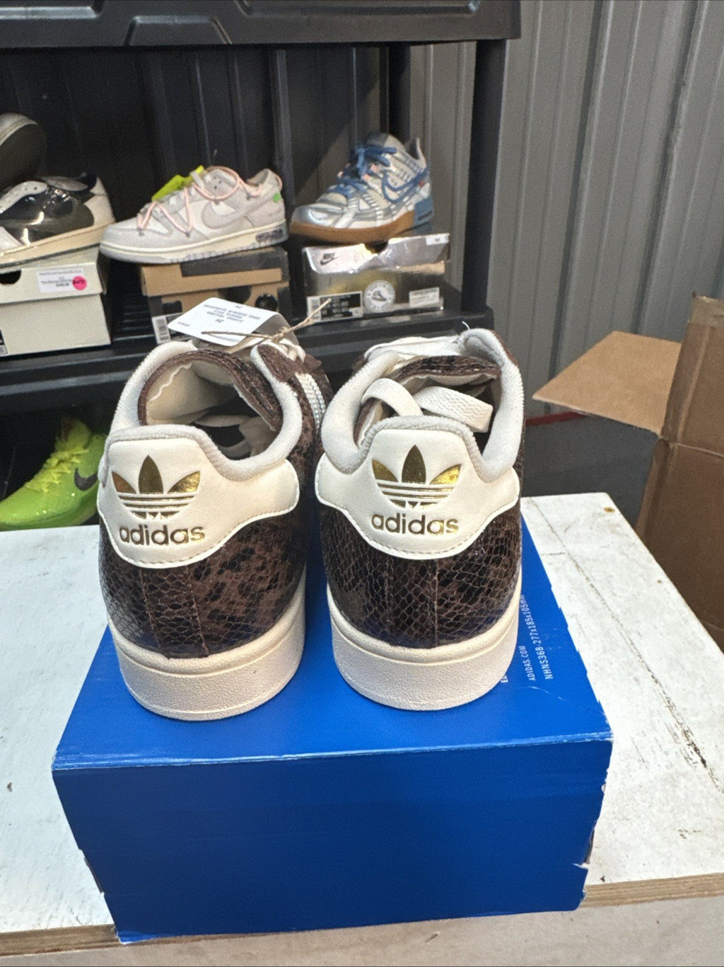Women's Size 6.5 - Superstar II Lifestyle Shoes | Topless Box - product image from the listing.