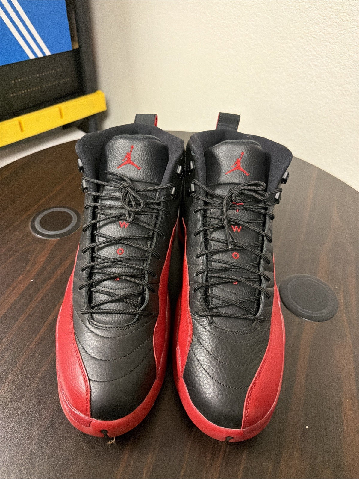 Flu Game (2016) Player Exclusive. Only 1 Of 24 Pairs - Jordan 12 Retro - product image from the listing.