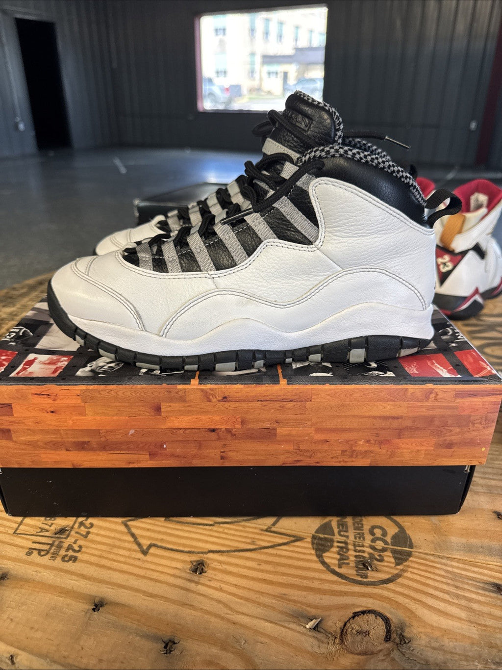 "STEEL" Size 8.5 - Air Jordan 10 Retro 2025 - product image from the listing.