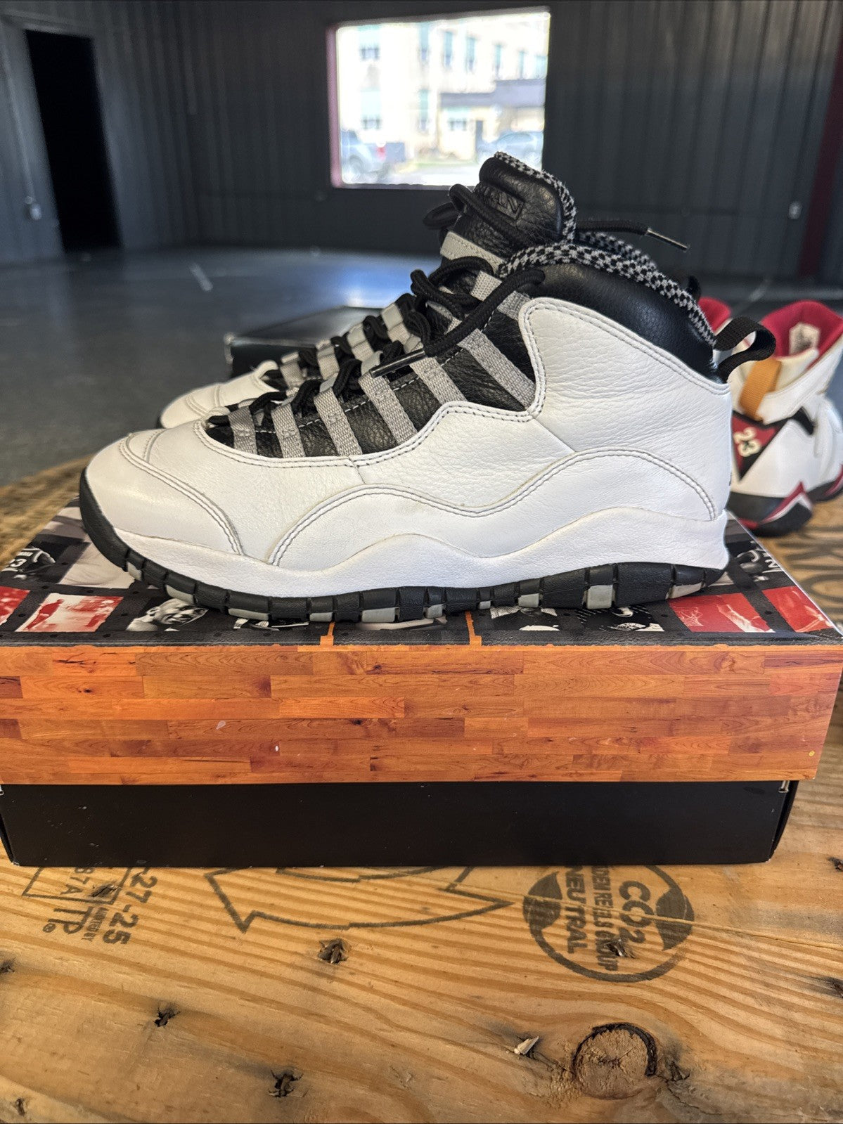 "STEEL" Size 8.5 - Air Jordan 10 Retro 2025 - product image from the listing.
