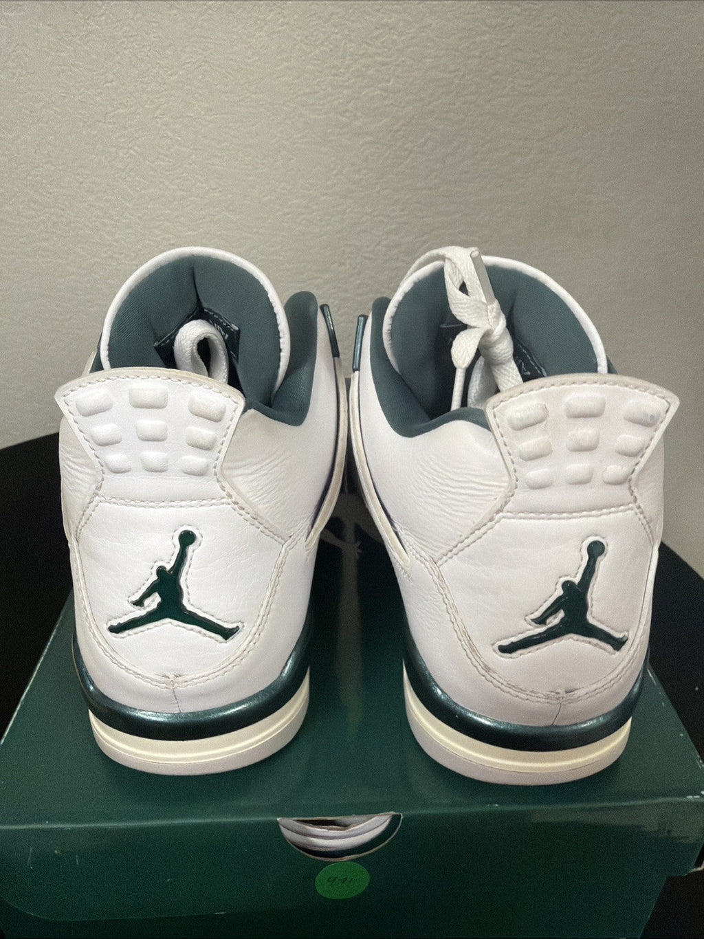 Oxidized Green, FQ8138-103, Size 10M, Deadstock, Fast Shipping! - Jordan 4 Retro - product image from the listing.