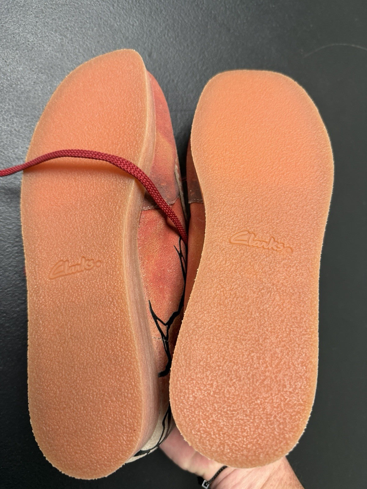 Men's Clarks Wallabee EVO x Stranger Things Hellfire Club - Size 8 - product image from the listing.