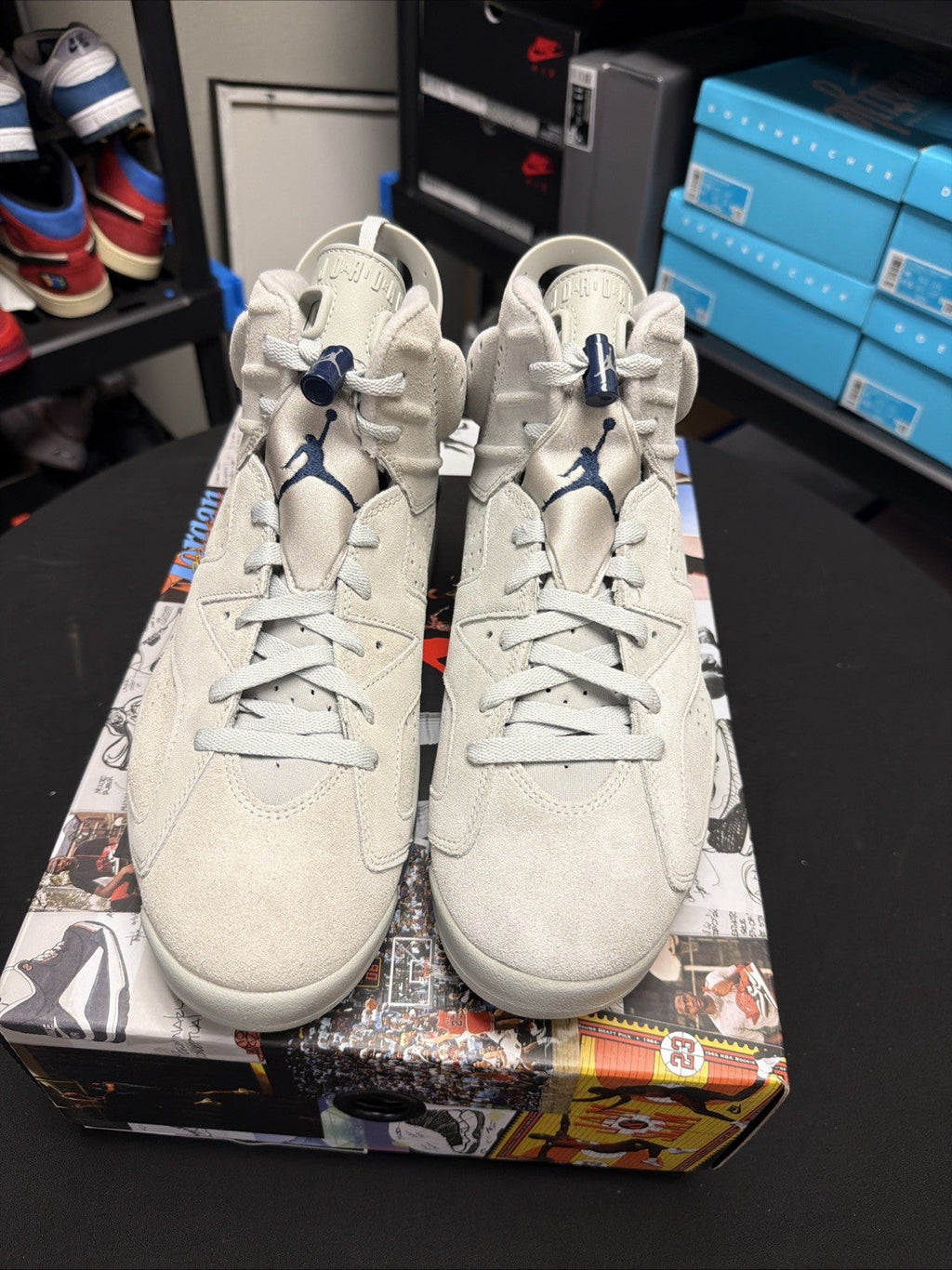 Georgetown Size US11 UK10 EUR45 - Jordan 6 Retro CT8529012 - product image from the listing.