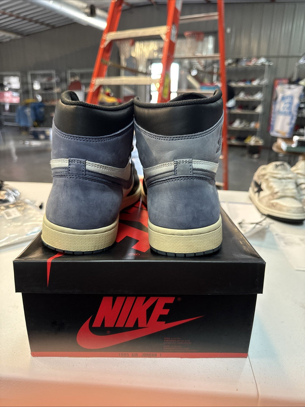 Air Jordan 1 Retro High OG Blue Moon - ⁠size 10.5 - product image from the listing.