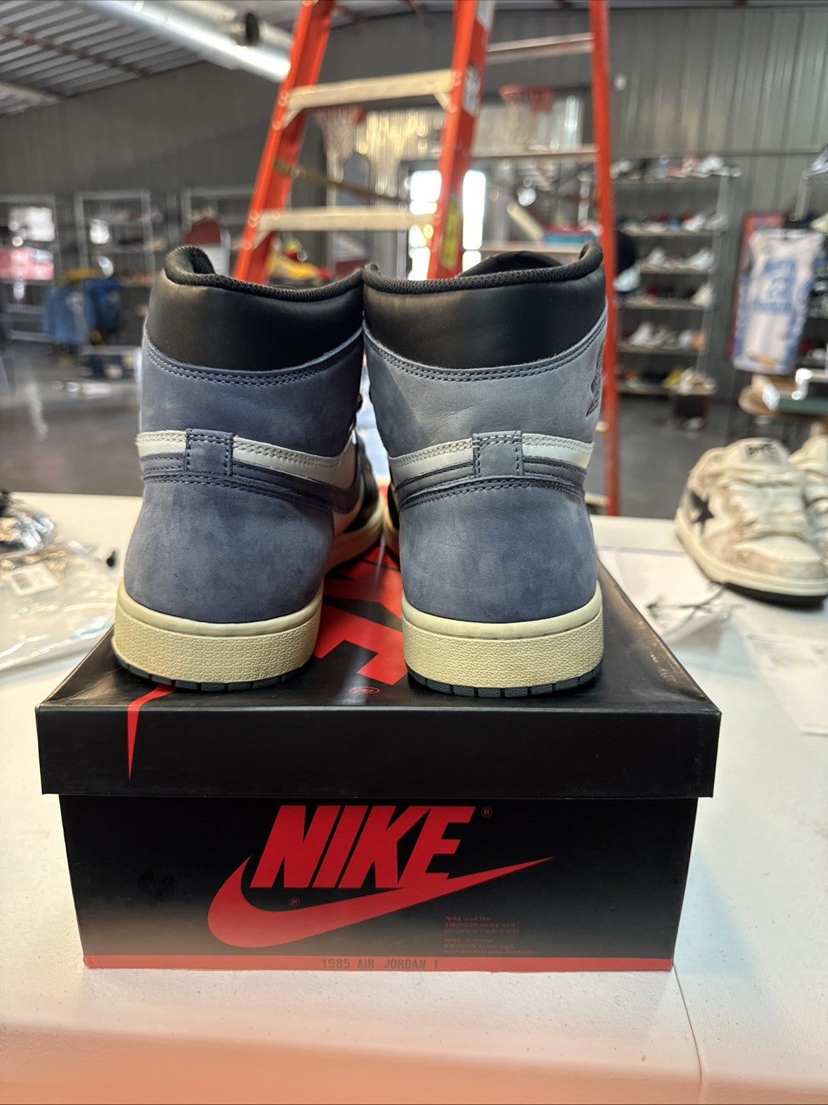 Air Jordan 1 Retro High OG Blue Moon - ⁠size 10.5 - product image from the listing.