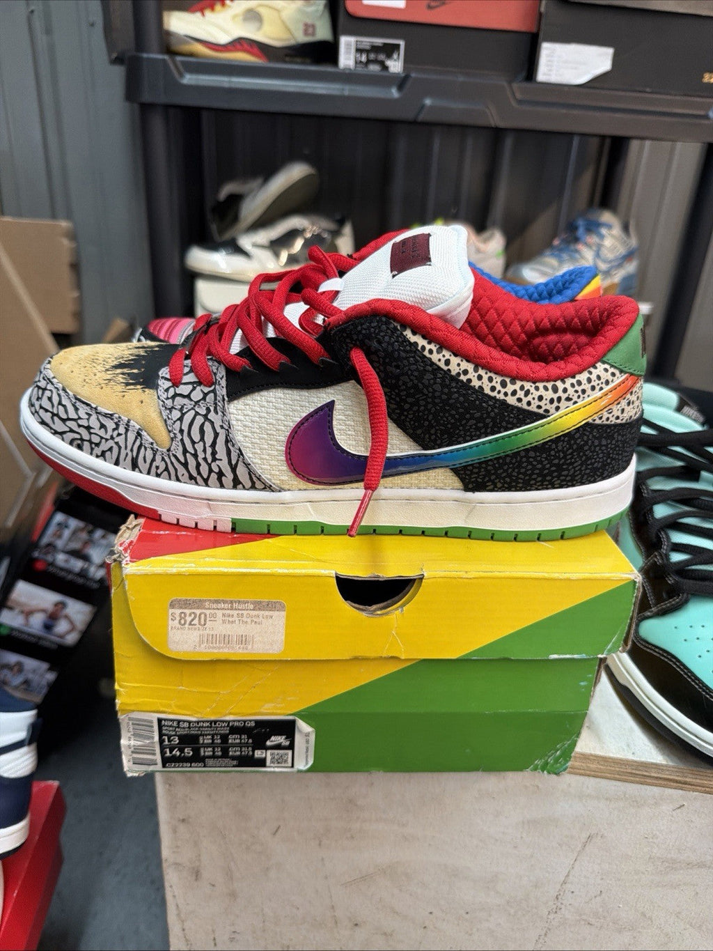 SB Dunk Low What The Paul Supreme Nardwuar by Nike - product image from the listing.