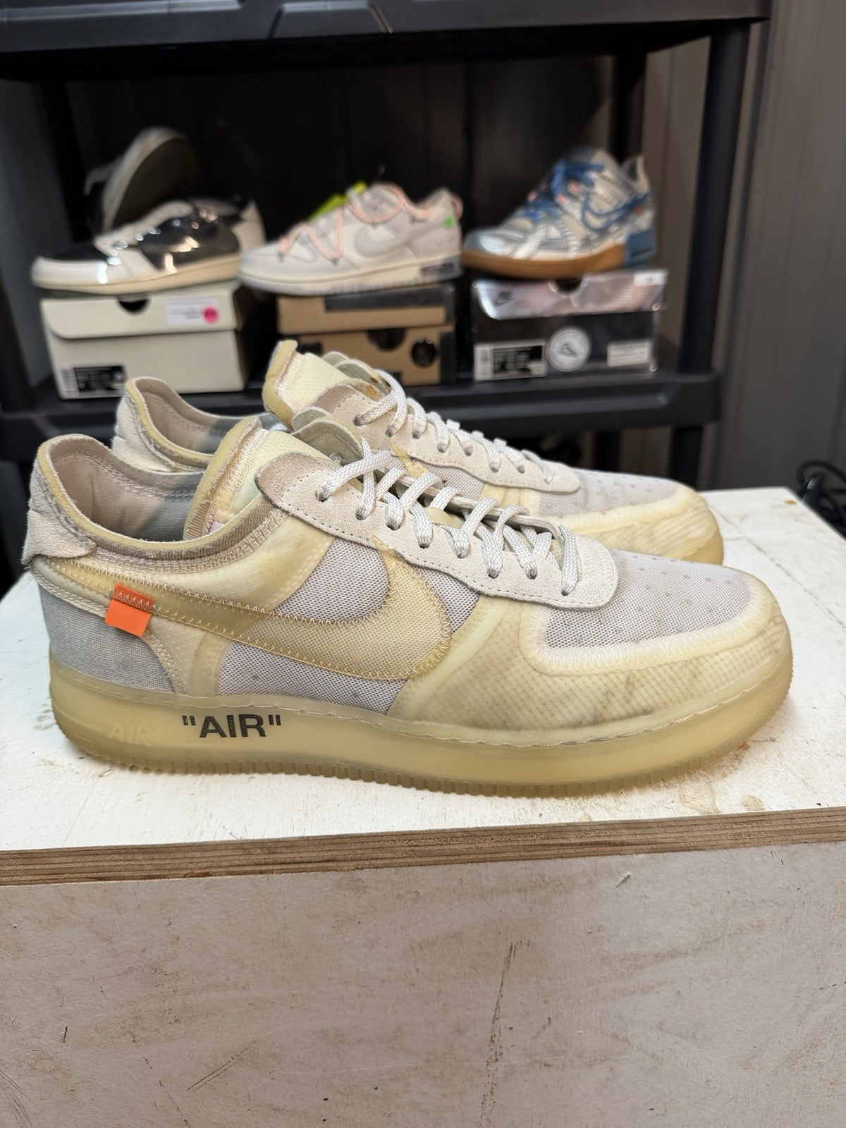 Nike Off-White x Air Force 1 Low the Ten Size 12 - product image from the listing.