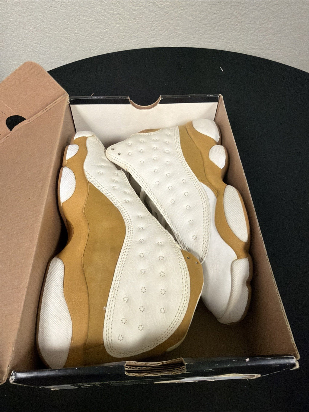 Wheat White Size 4.5 Youth - Nike Air Jordan 13 Retro DJ3003-171 - product image from the listing.
