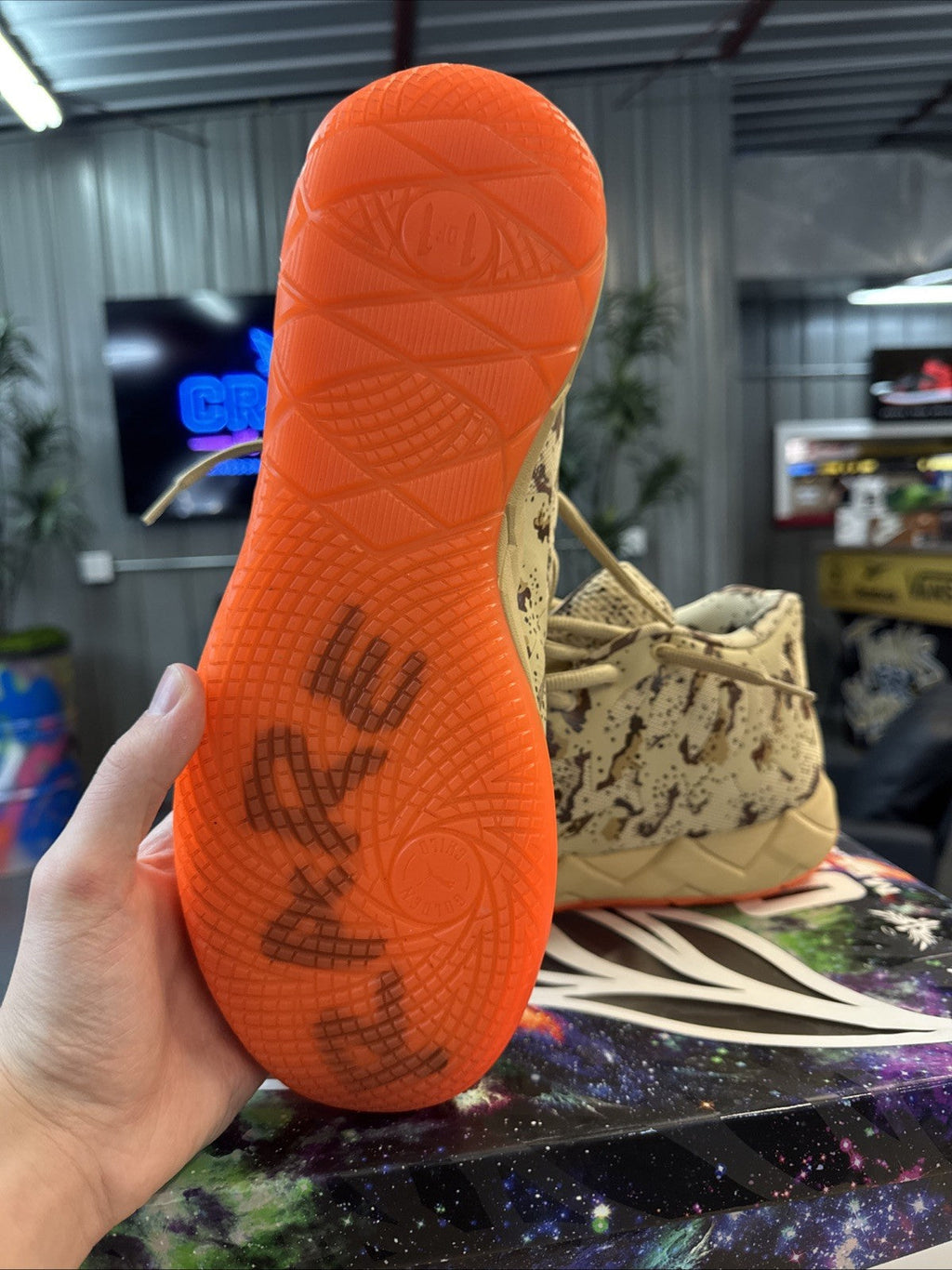 PUMA MELO MB.01 Digital Camo | Wore Once - Size 14 - product image from the listing.