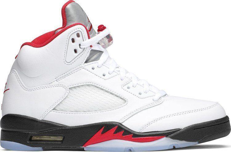 Fire Red 10.5 with box - Air Jordan 5 Retro Mid - product image from the listing.
