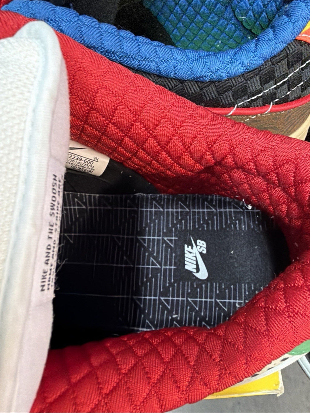 SB Dunk Low What The Paul Supreme Nardwuar by Nike - product image from the listing.
