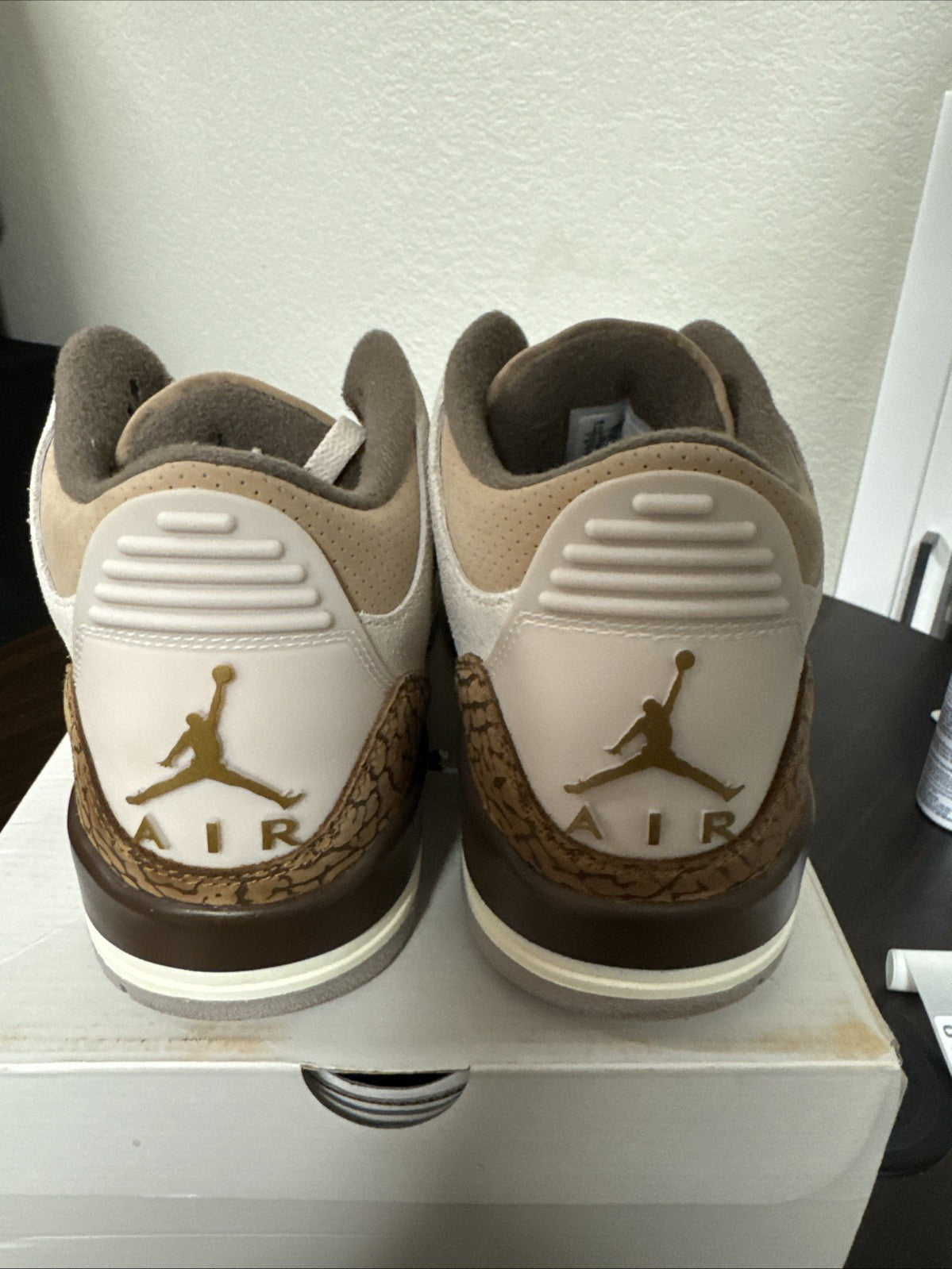 Jordan 3 Retro Low Palomino - Size 10 - product image from the listing.
