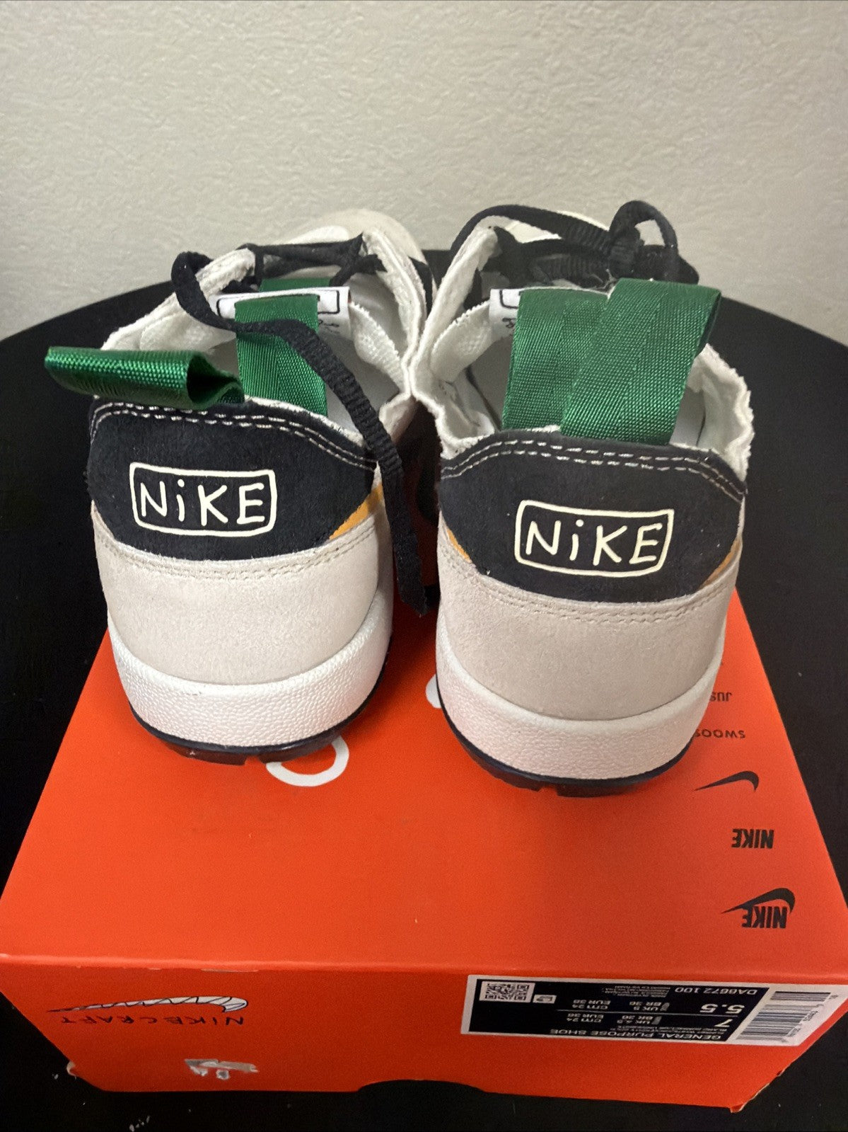 Women's Size 7 in Size - Tom Sachs x NikeCraft General Purpose Shoe Summit White - product image from the listing.