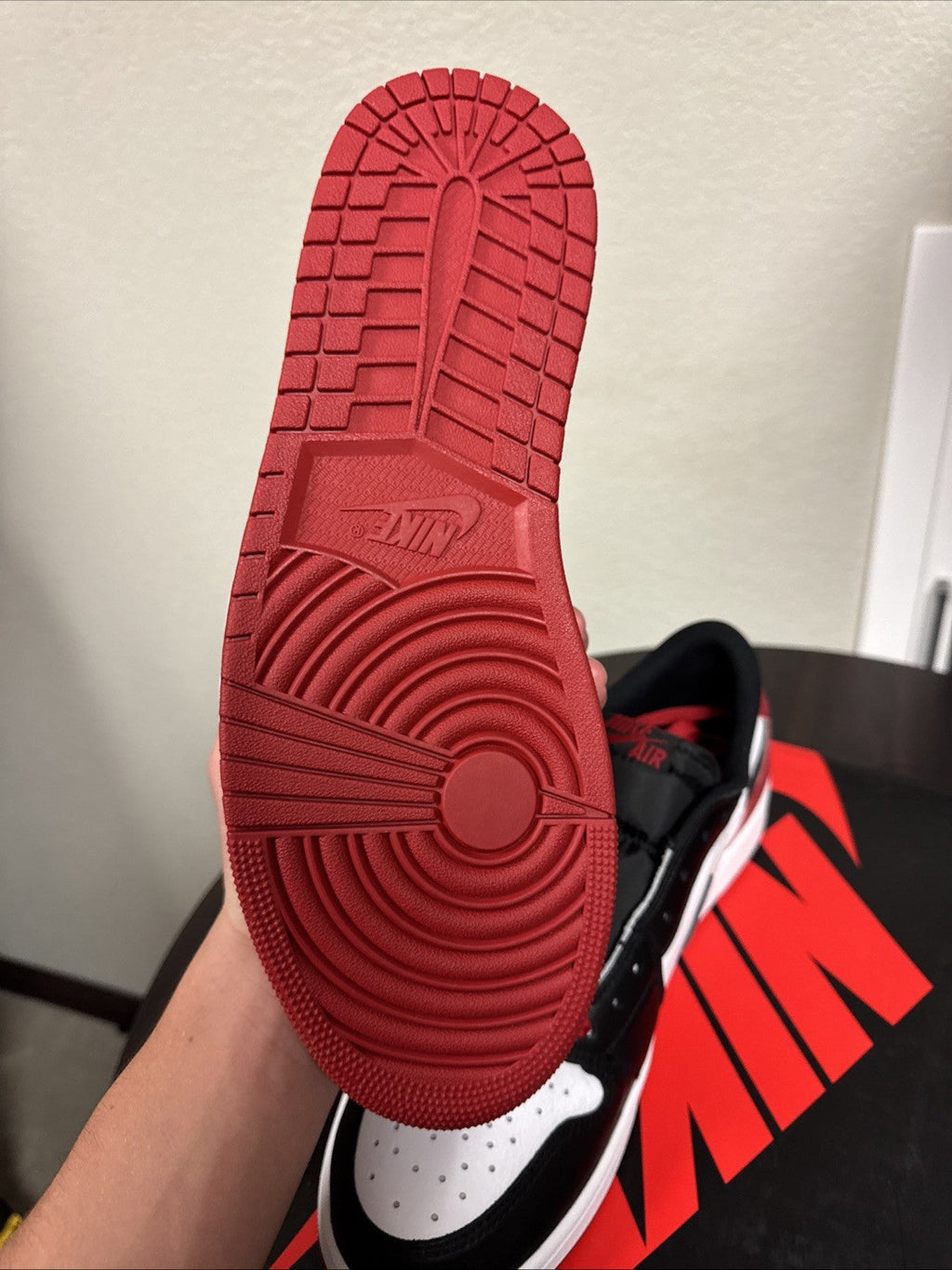 Air Jordan 1 Low OG Black Toe CZ0790-106 GS - Size 13 - product image from the listing.
