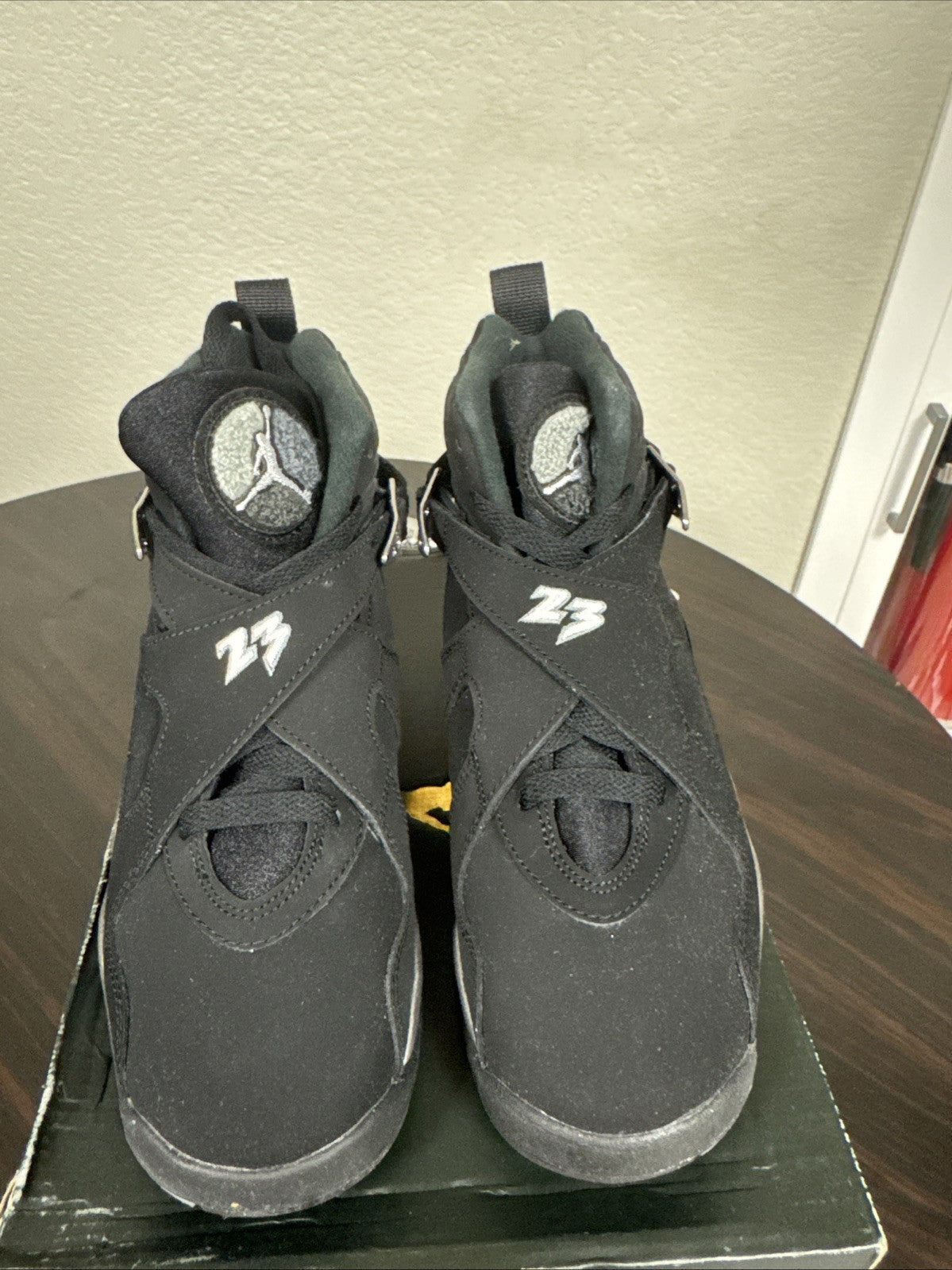 Nike Air Jordan 8 Retro BG Chrome 2015 - Size 5Y - product image from the listing.
