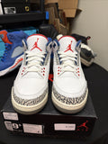 Jordan 3 Retro OG Mid True Blue - Size 9.5 - product image from the listing.