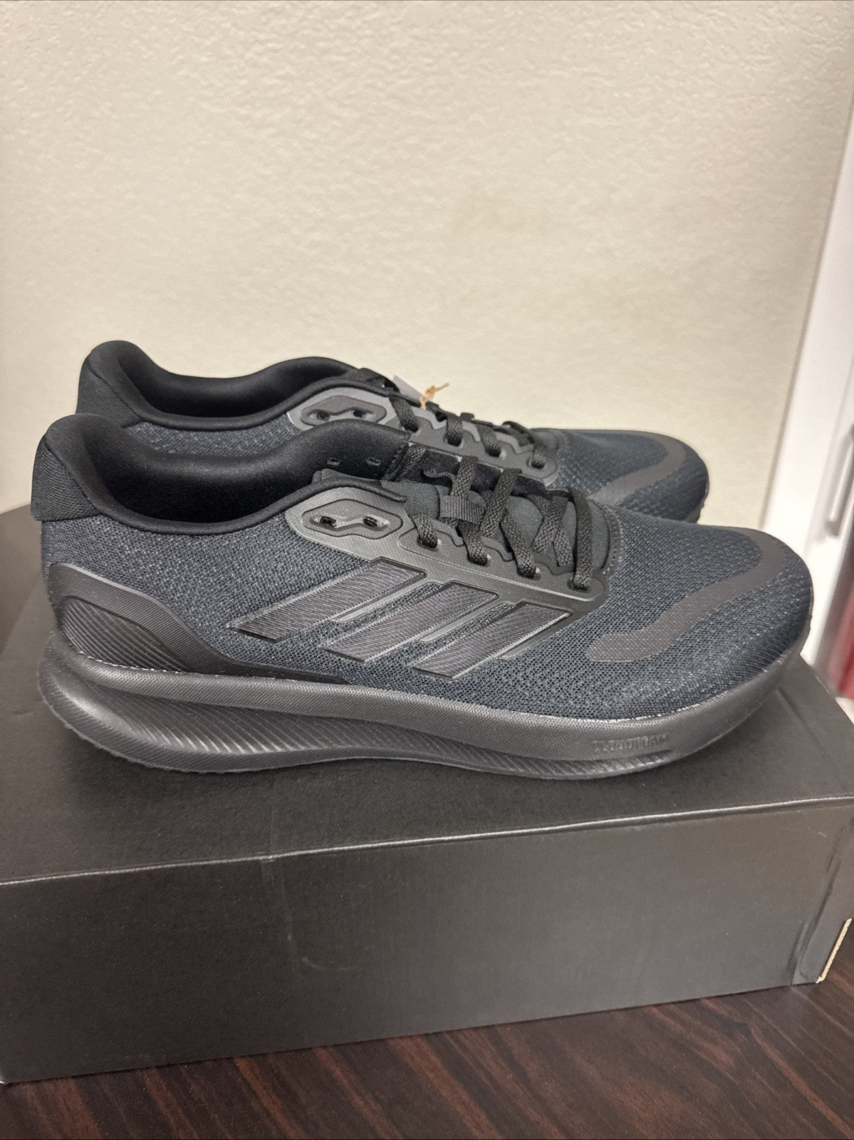 Adidas Runfalcon 5 Triple Black - Size 11.5 - product image from the listing.