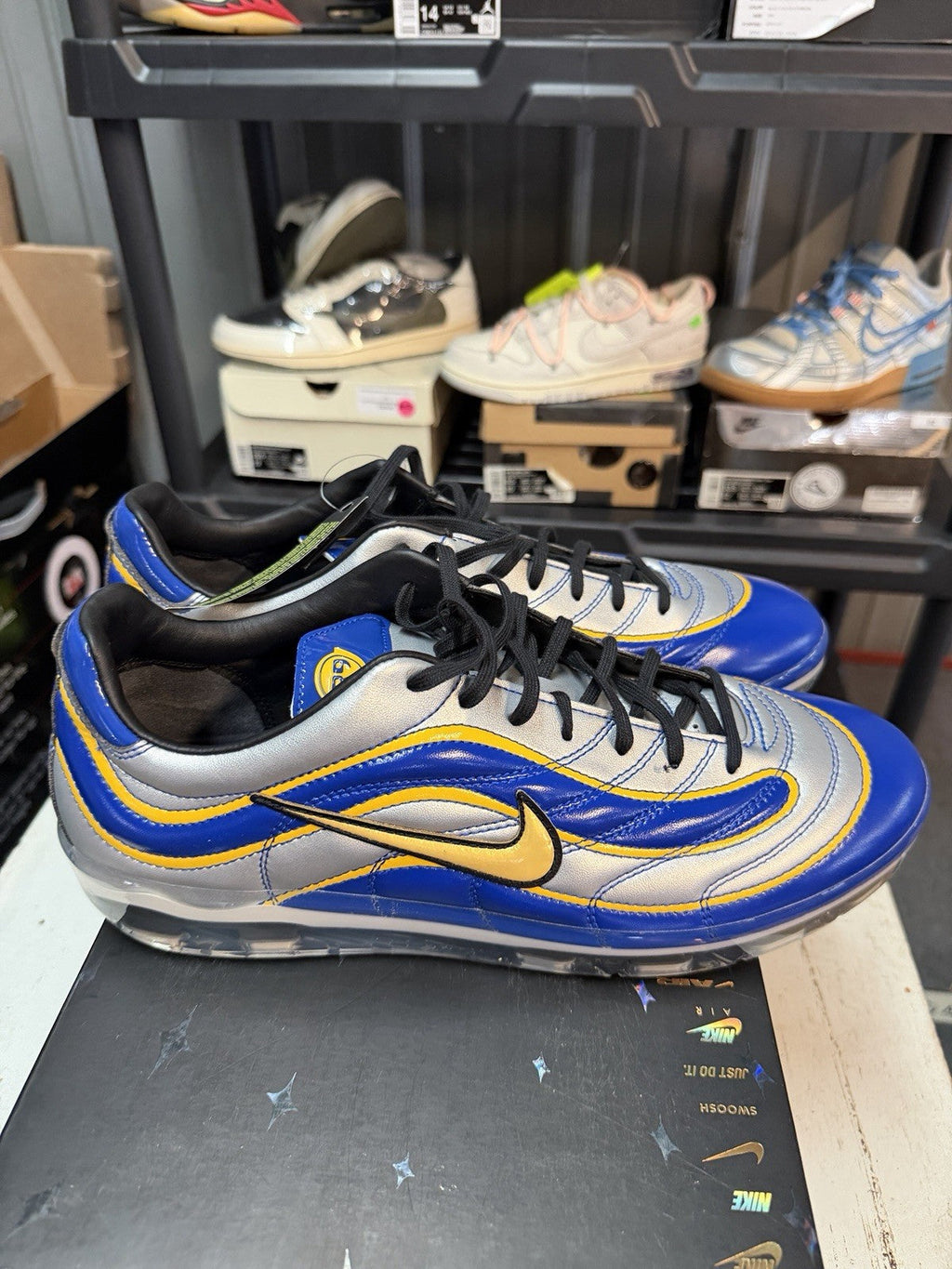 Men's Nike Cryoshot Mercurial Vapor R9 OG Varsity Royal IQ8160 400 - New - product image from the listing.