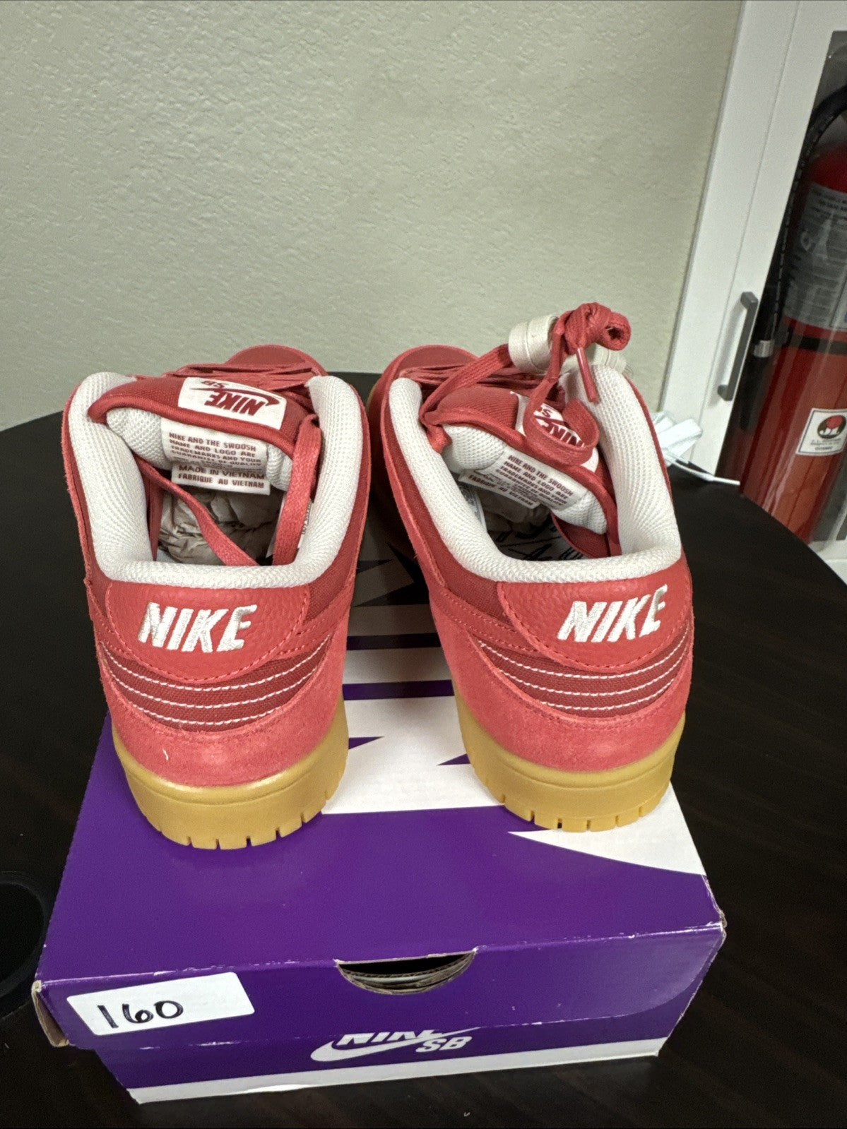 Men's [DV5429-600] Nike SB DUNK LOW 'ADOBE' - product image from the listing.