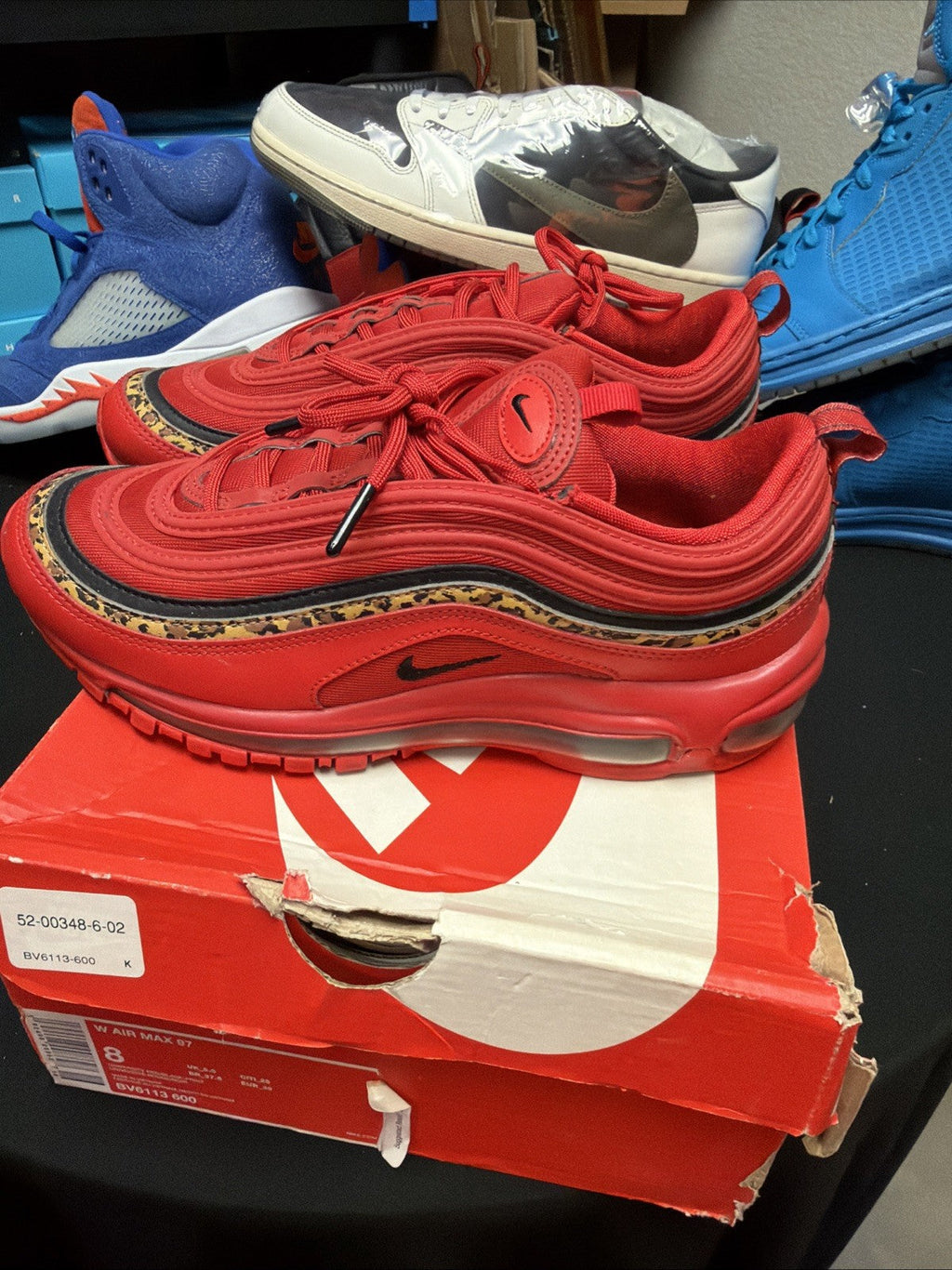 Nike Air Max 97 University Red W - Size 8 - product image from the listing.