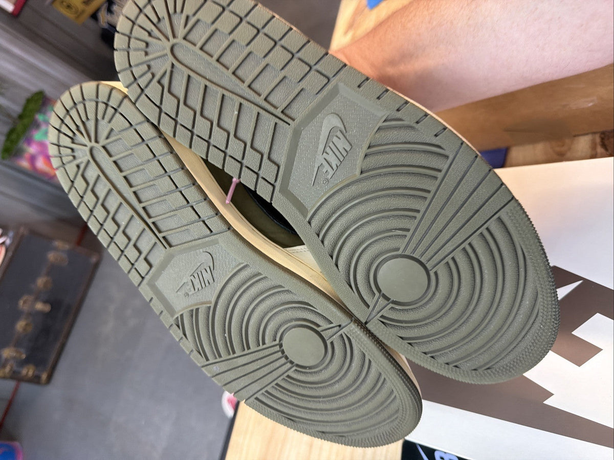 "TRAVIS SCOTT MEDIUM OLIVE" Air Jordan 1 Low OG SP 2024 - Size 12 - dm7866 200.. - product image from the listing.