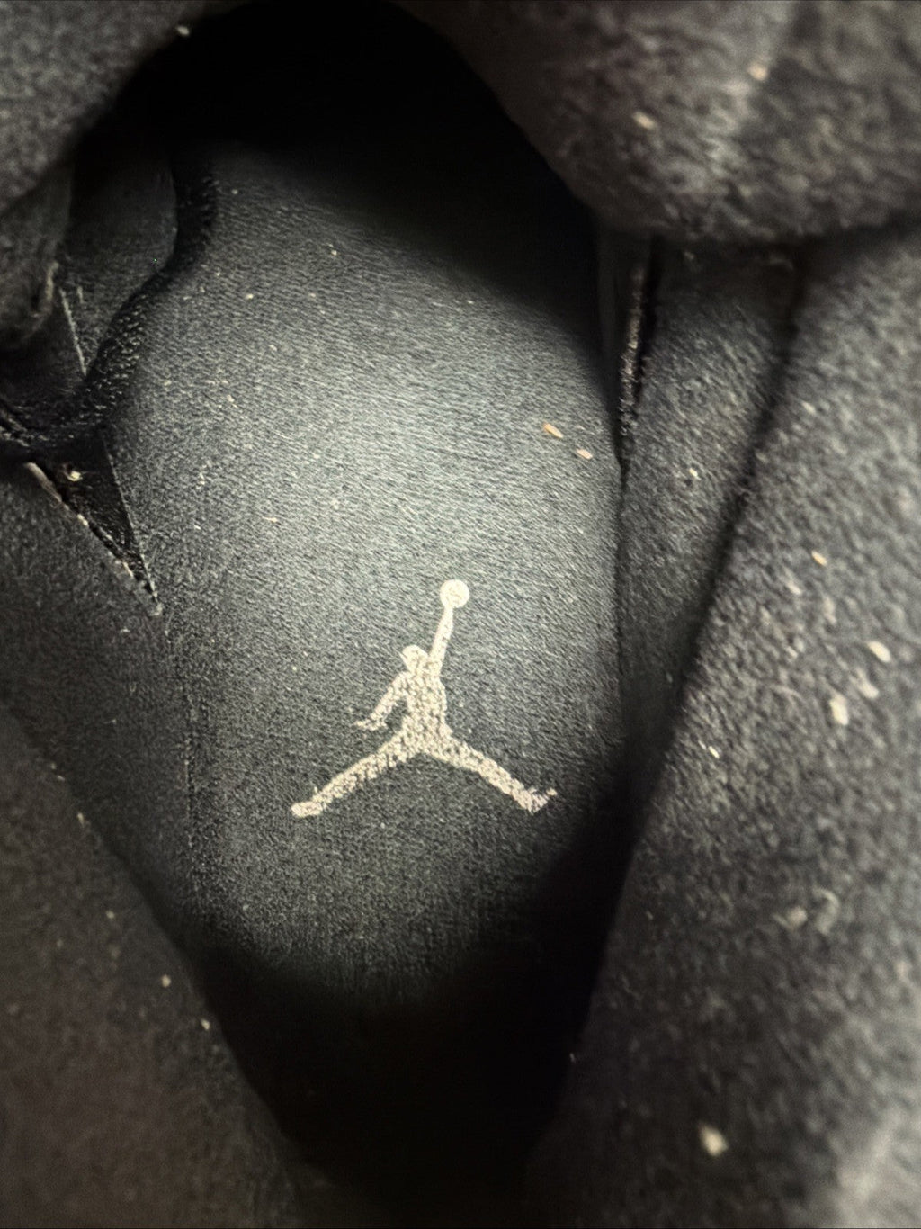 Air Jordan 5 Retro 2007 Black Metallic - Size 14 - product image from the listing.